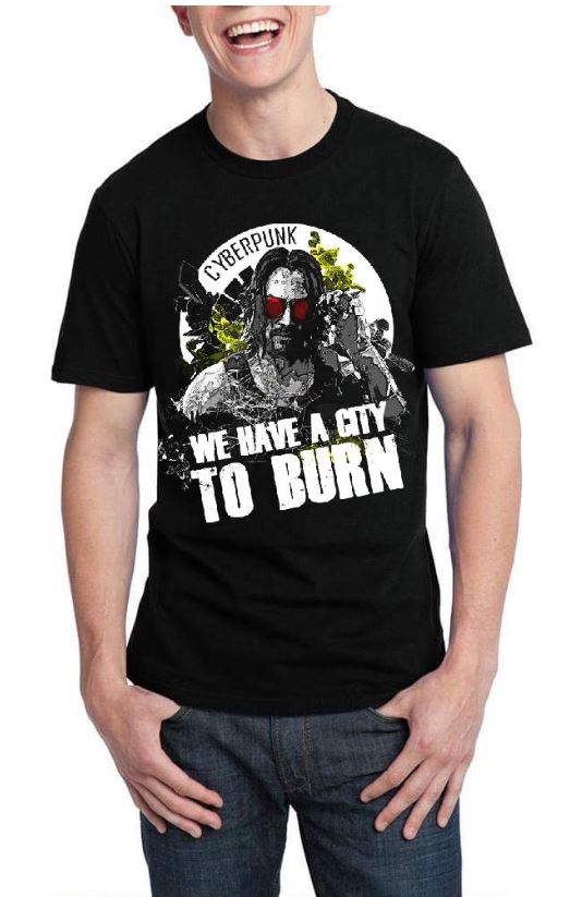 Cyberpunk We Have A City To Burn T-Shirt Hoodie, Sweatshirt | CoreVibeTees.com