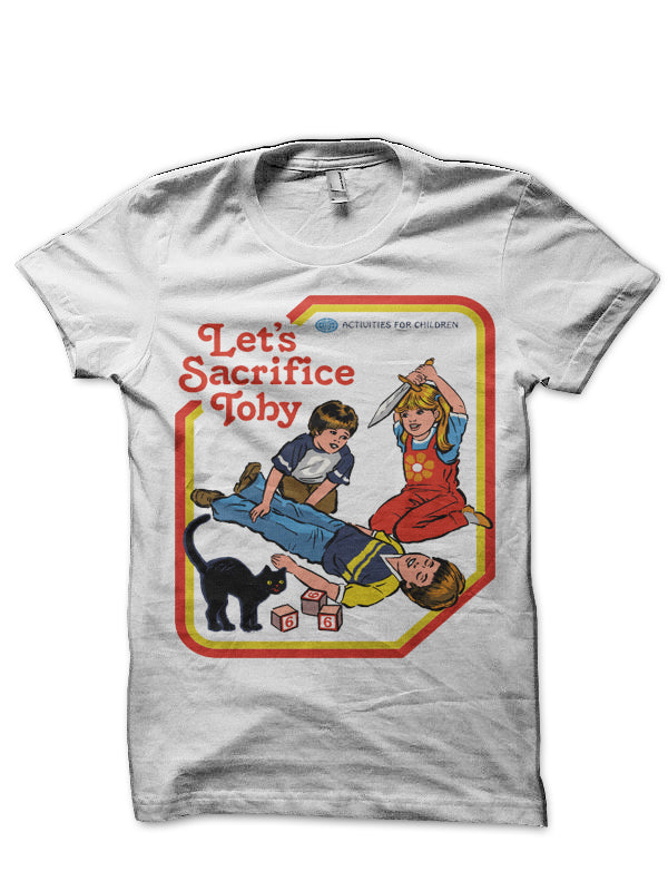 Letâ€™s Sacrifice Toby White T-Shirt Hoodie, Sweatshirt | CoreVibeTees.com