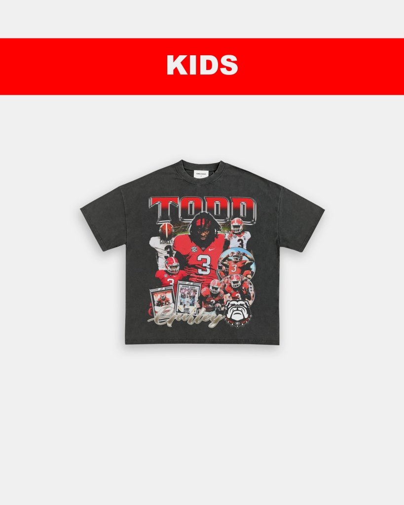 TODD GURLEY - UGA - KIDS TEE Hoodie, Sweatshirt | CoreVibeTees.com (Image 1)