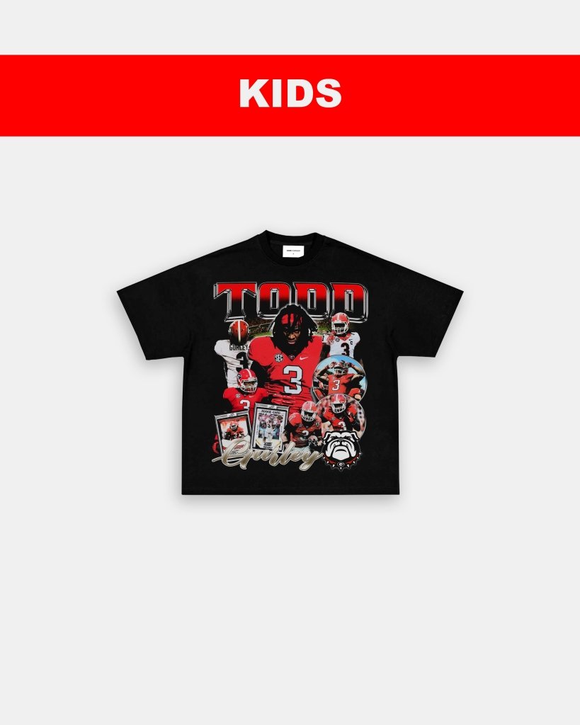 TODD GURLEY - UGA - KIDS TEE Hoodie, Sweatshirt | CoreVibeTees.com (Image 3)