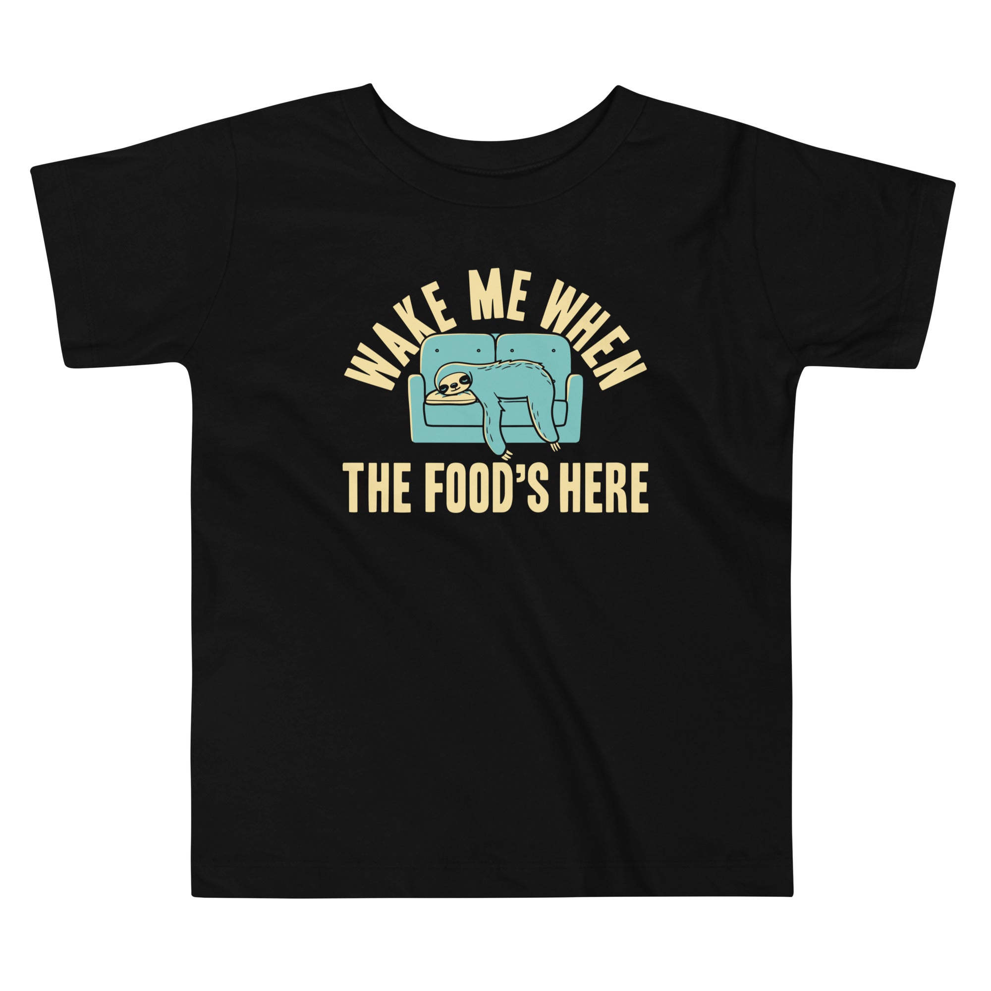 Wake Me When The Food's Here Kid's Toddler Tee Hoodie, Sweatshirt | CoreVibeTees.com
