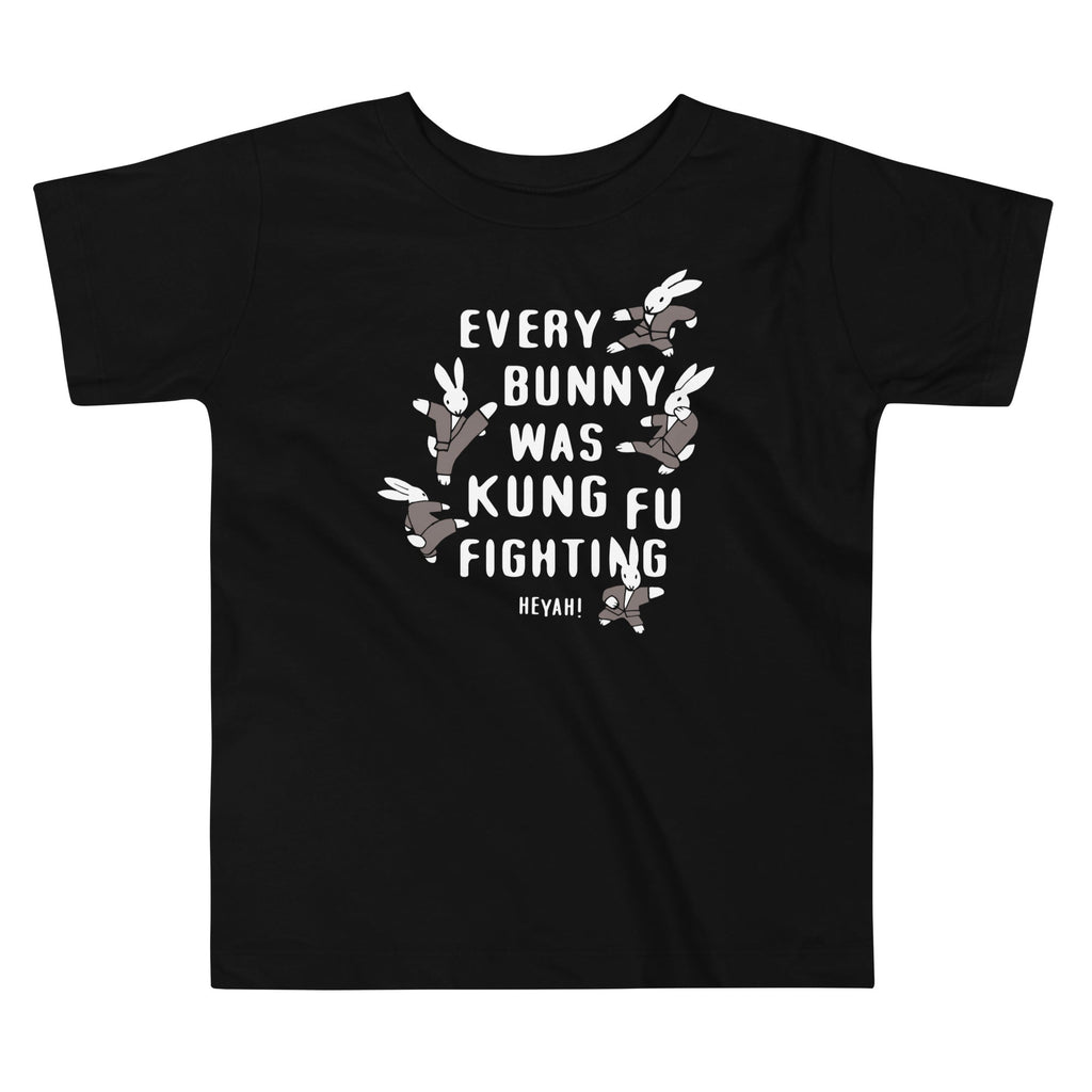 Every Bunny Was Kung Fu Fighting Kid's Toddler Tee Hoodie, Sweatshirt | CoreVibeTees.com (Image 2)