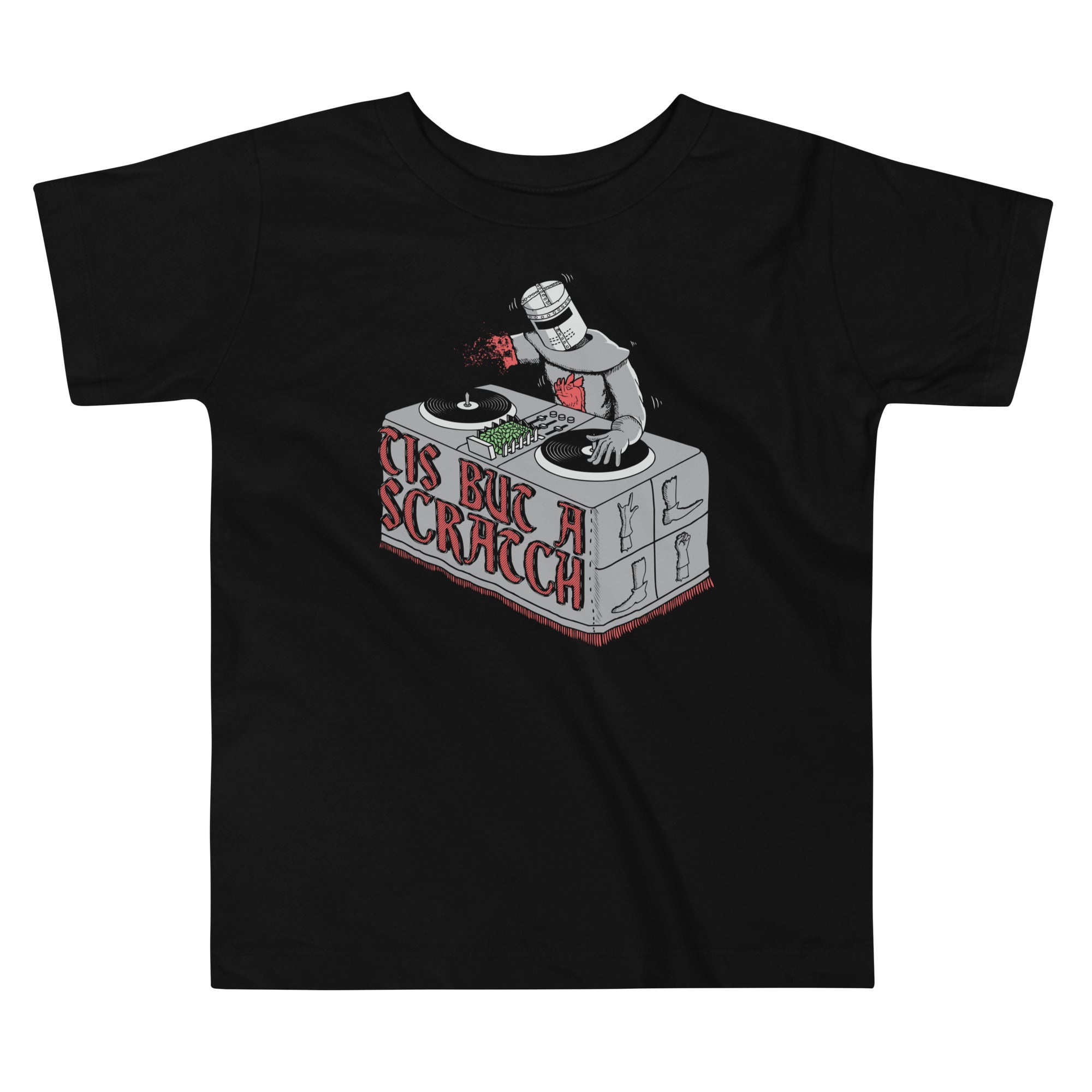 Tis But A Scratch Kid's Toddler Tee Hoodie, Sweatshirt | CoreVibeTees.com