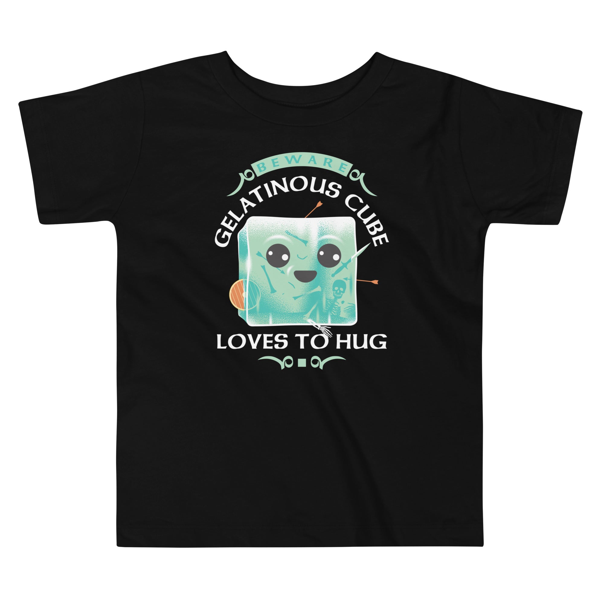 Gelatinous Cube Loves To Hug Kid's Toddler Tee Hoodie, Sweatshirt | CoreVibeTees.com (Image 1)