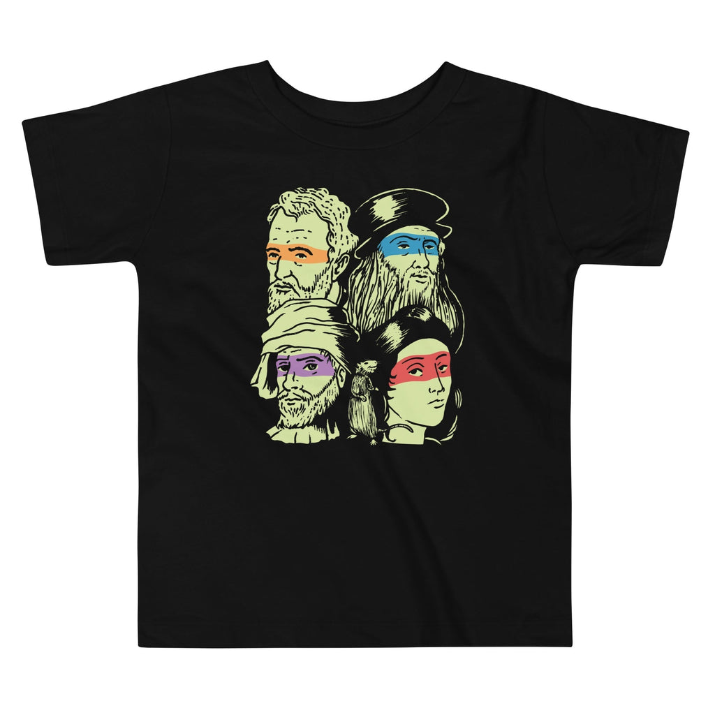 Renaissance Ninjas Kid's Toddler Tee Hoodie, Sweatshirt | CoreVibeTees.com
