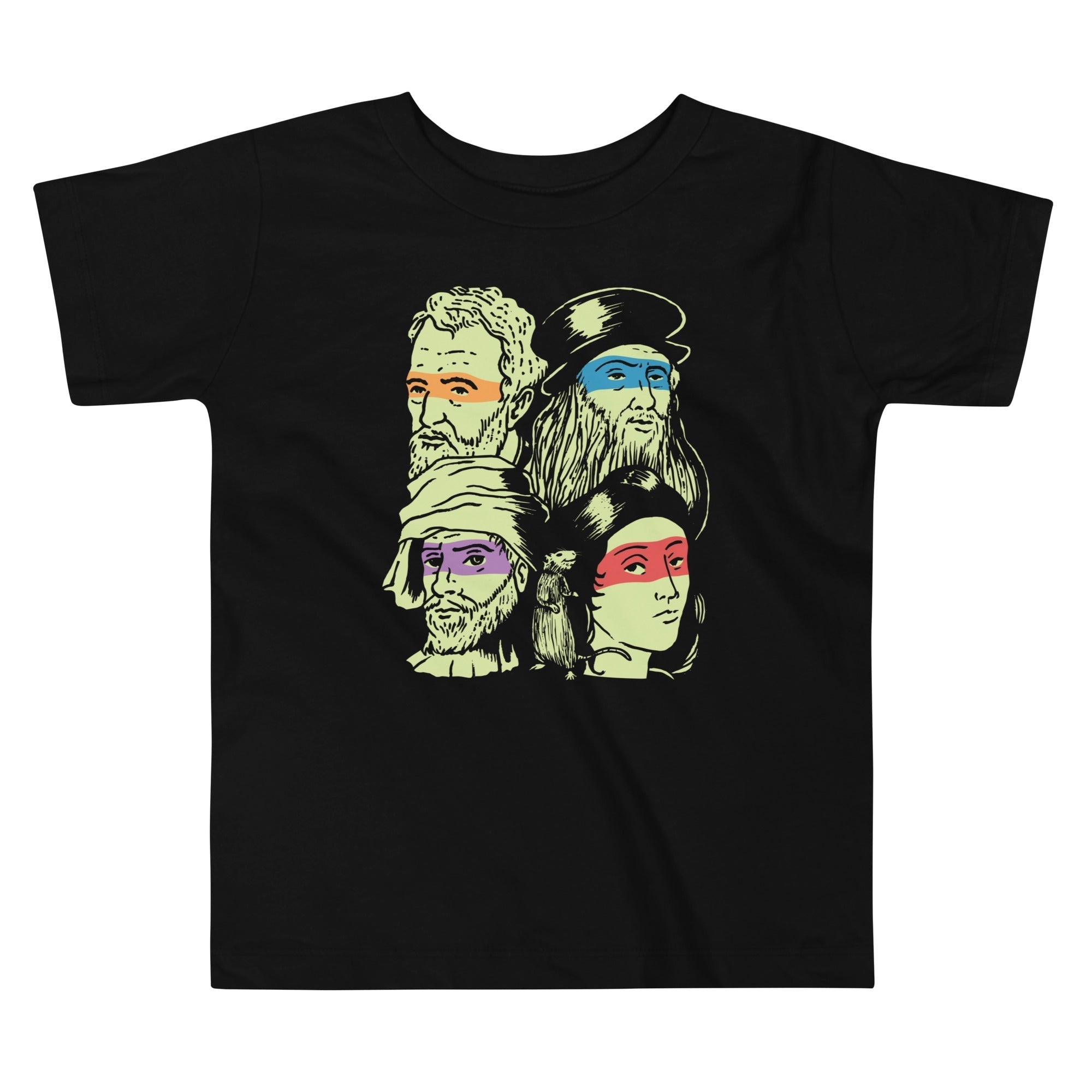 Renaissance Ninjas Kid's Toddler Tee Hoodie, Sweatshirt | CoreVibeTees.com