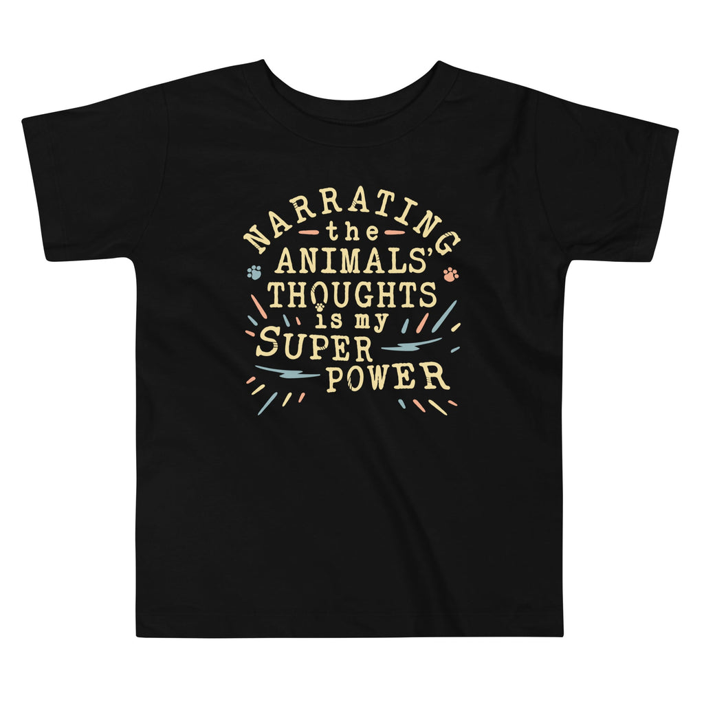 Narrating The Animals Thoughts Kid's Toddler Tee Hoodie, Sweatshirt | CoreVibeTees.com