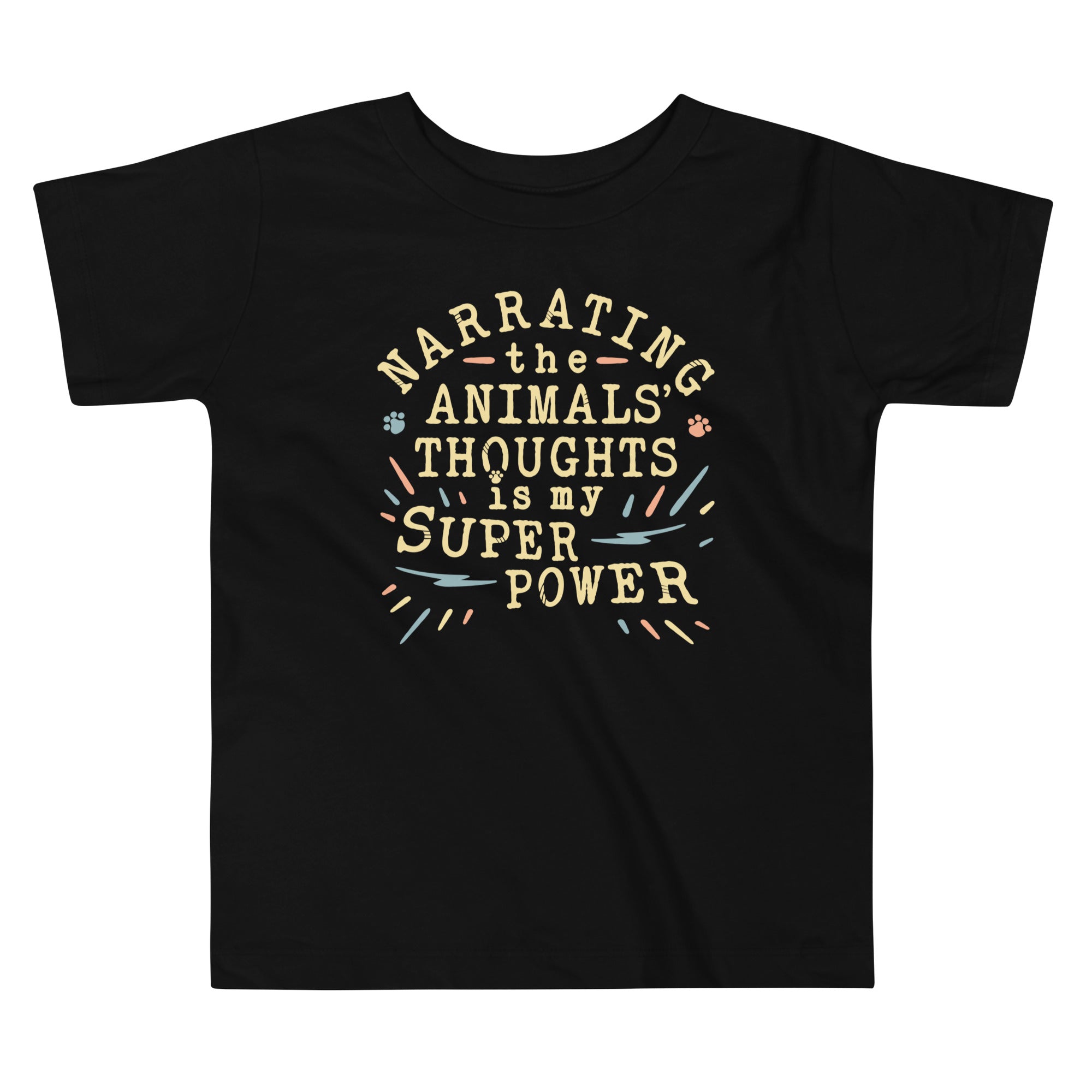 Narrating The Animals Thoughts Kid's Toddler Tee Hoodie, Sweatshirt | CoreVibeTees.com