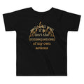 The Consequences Of My Own Actions Kid's Toddler Tee Hoodie, Sweatshirt | CoreVibeTees.com