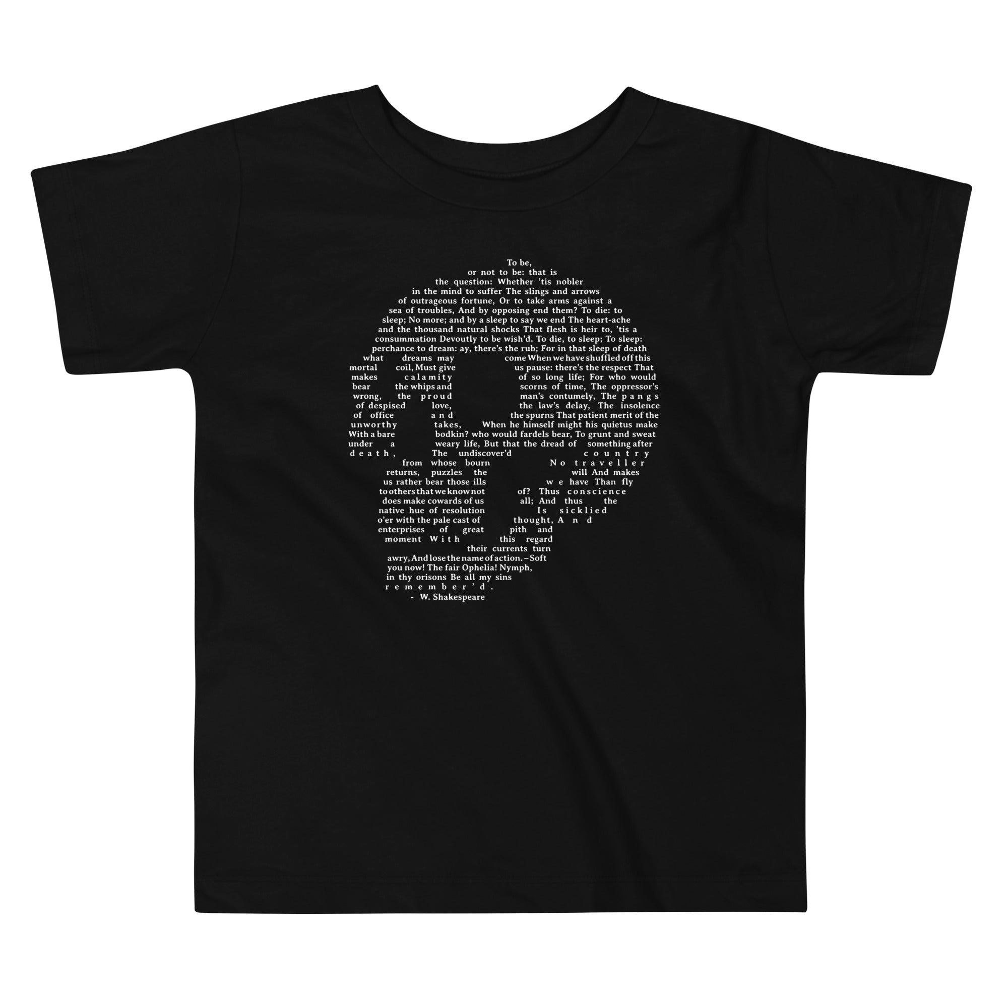 Hamlet Soliloquy Kid's Toddler Tee Hoodie, Sweatshirt | CoreVibeTees.com