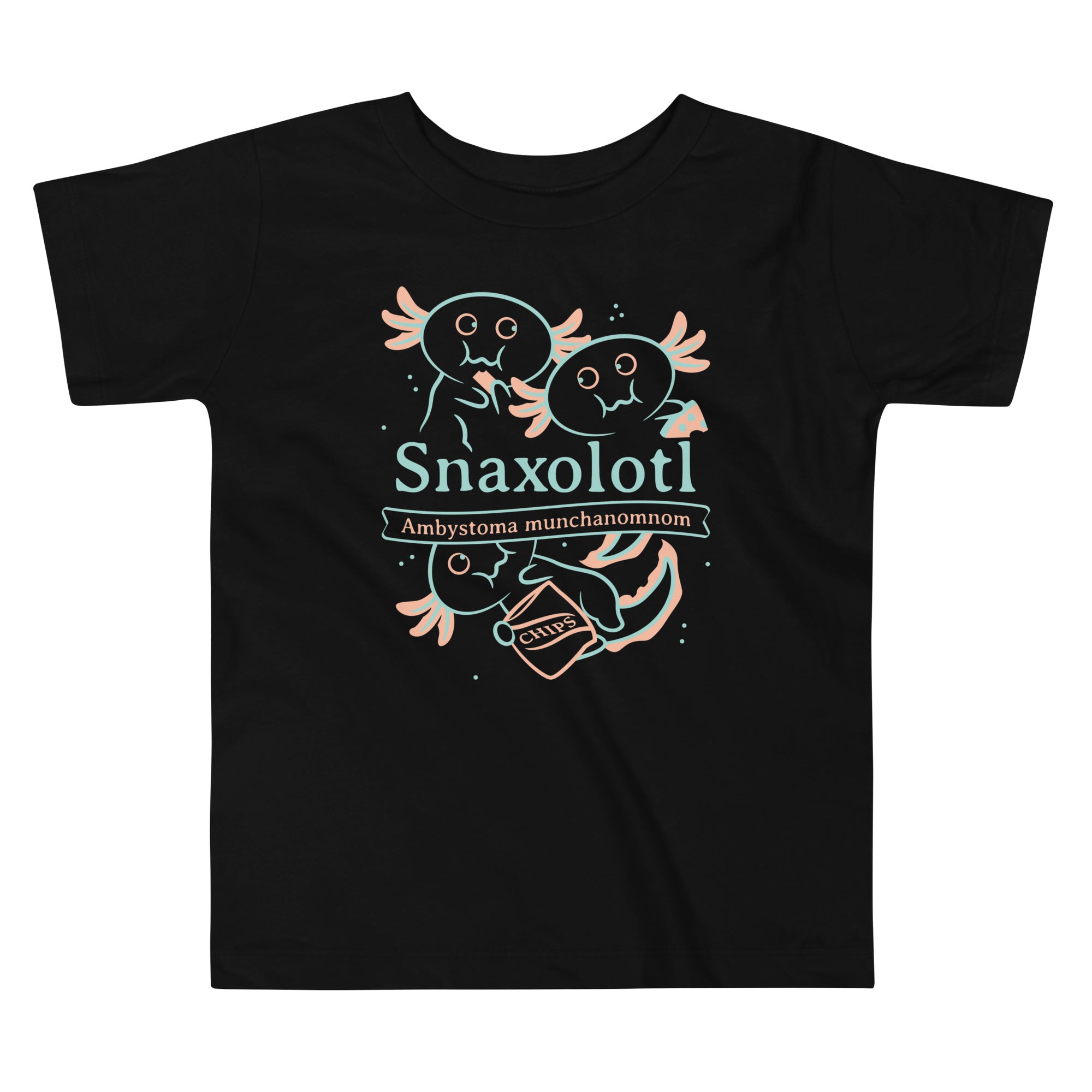 Snaxolotl Kid's Toddler Tee Hoodie, Sweatshirt | CoreVibeTees.com (Image 1)