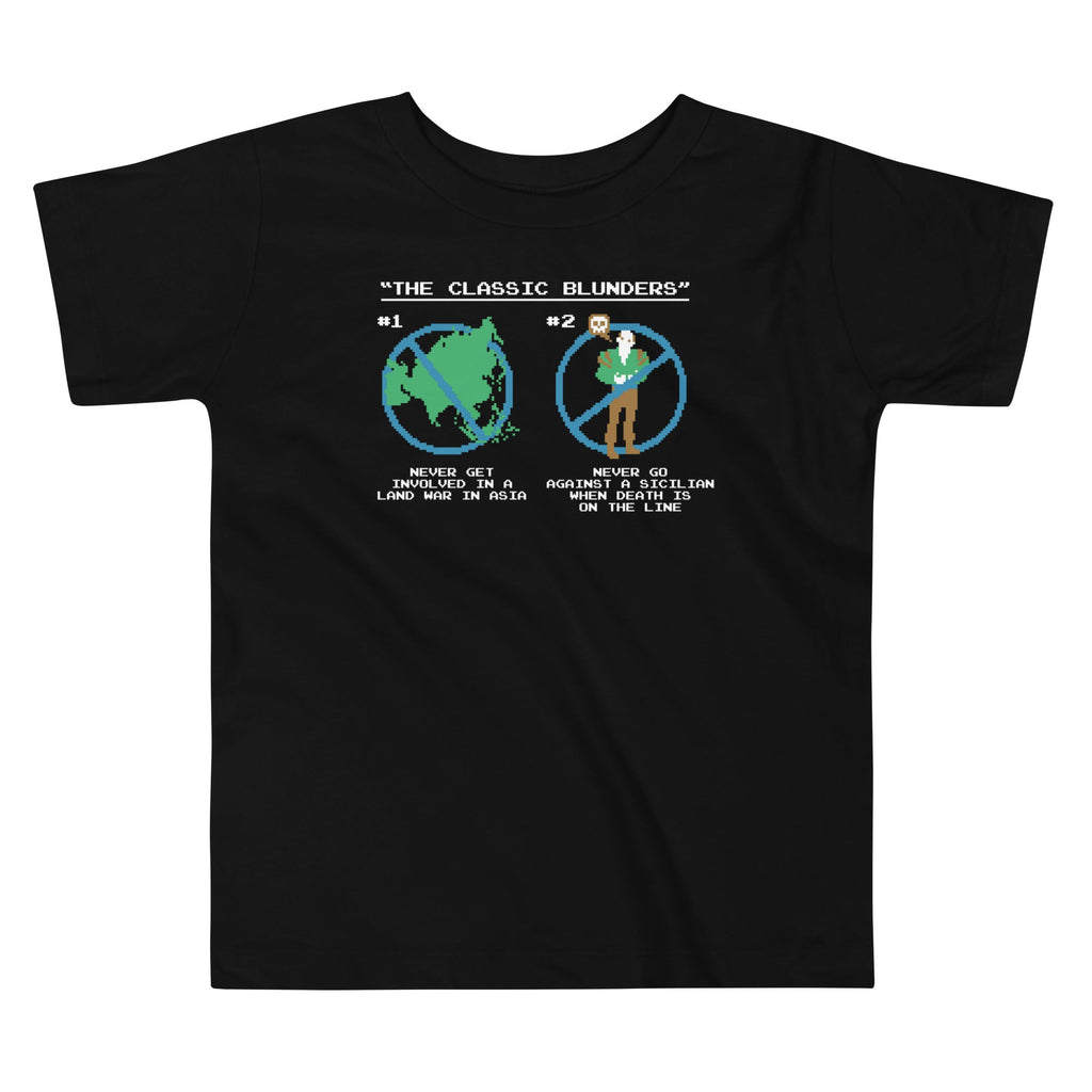 The Classic Blunders Kid's Toddler Tee Hoodie, Sweatshirt | CoreVibeTees.com (Image 1)