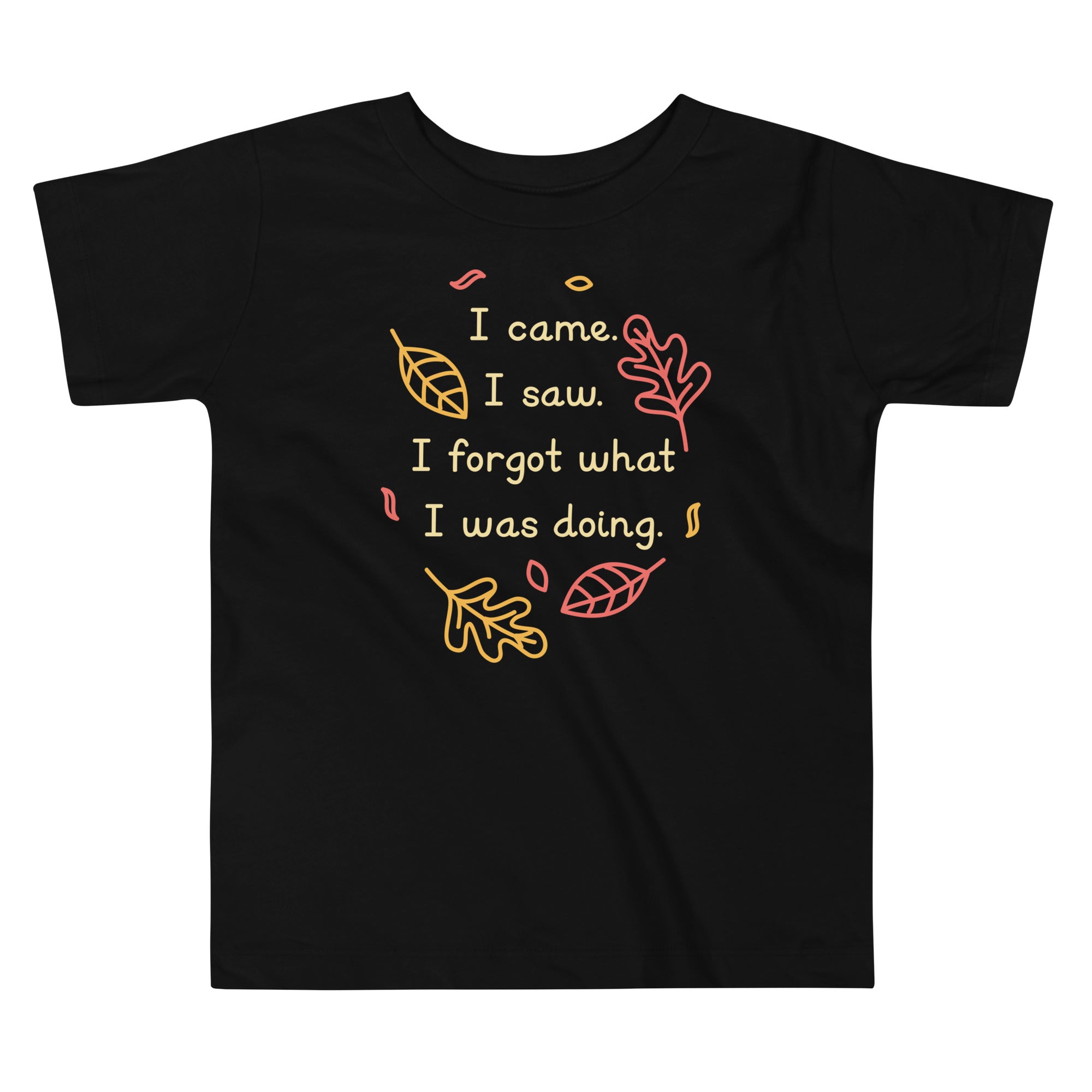 I Came. I Saw. I Forgot What I Was Doing. Kid's Toddler Tee Hoodie, Sweatshirt | CoreVibeTees.com