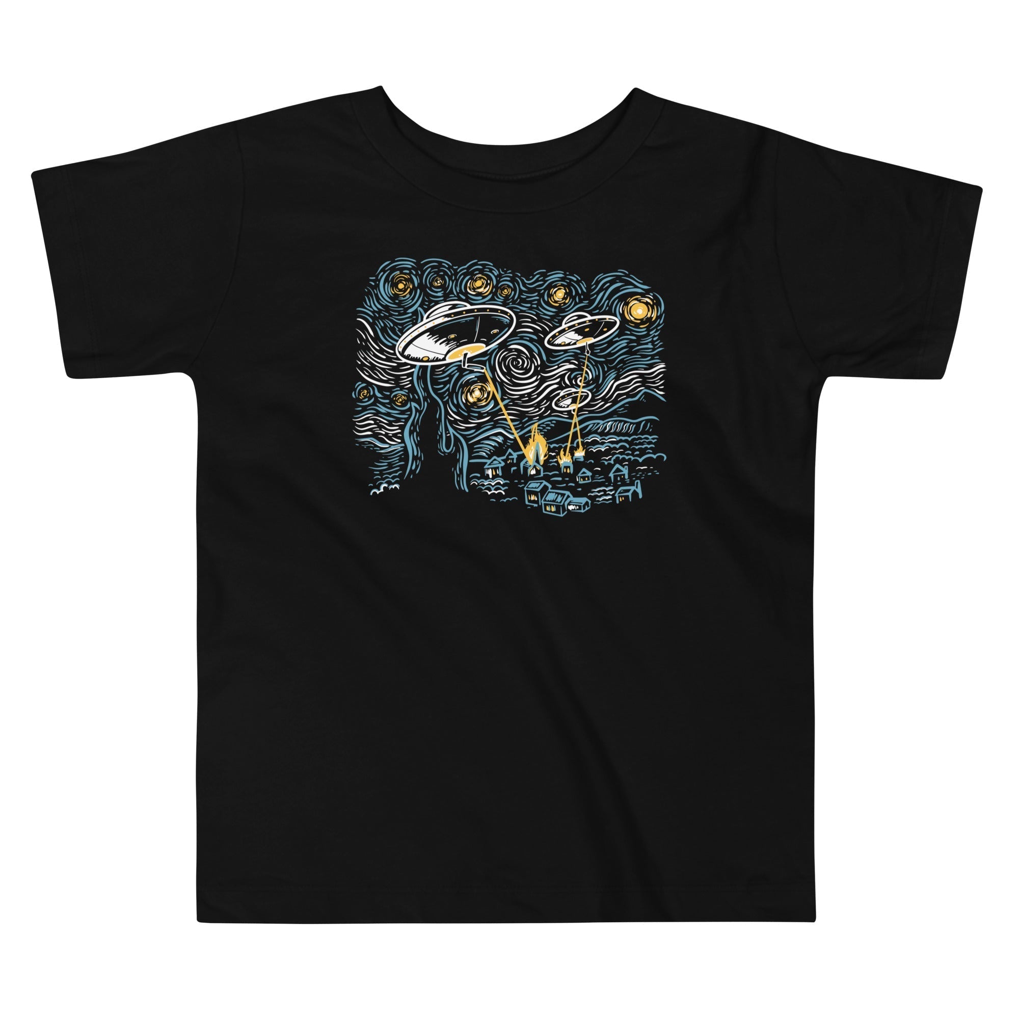 Starry Invasion Kid's Toddler Tee Hoodie, Sweatshirt | CoreVibeTees.com