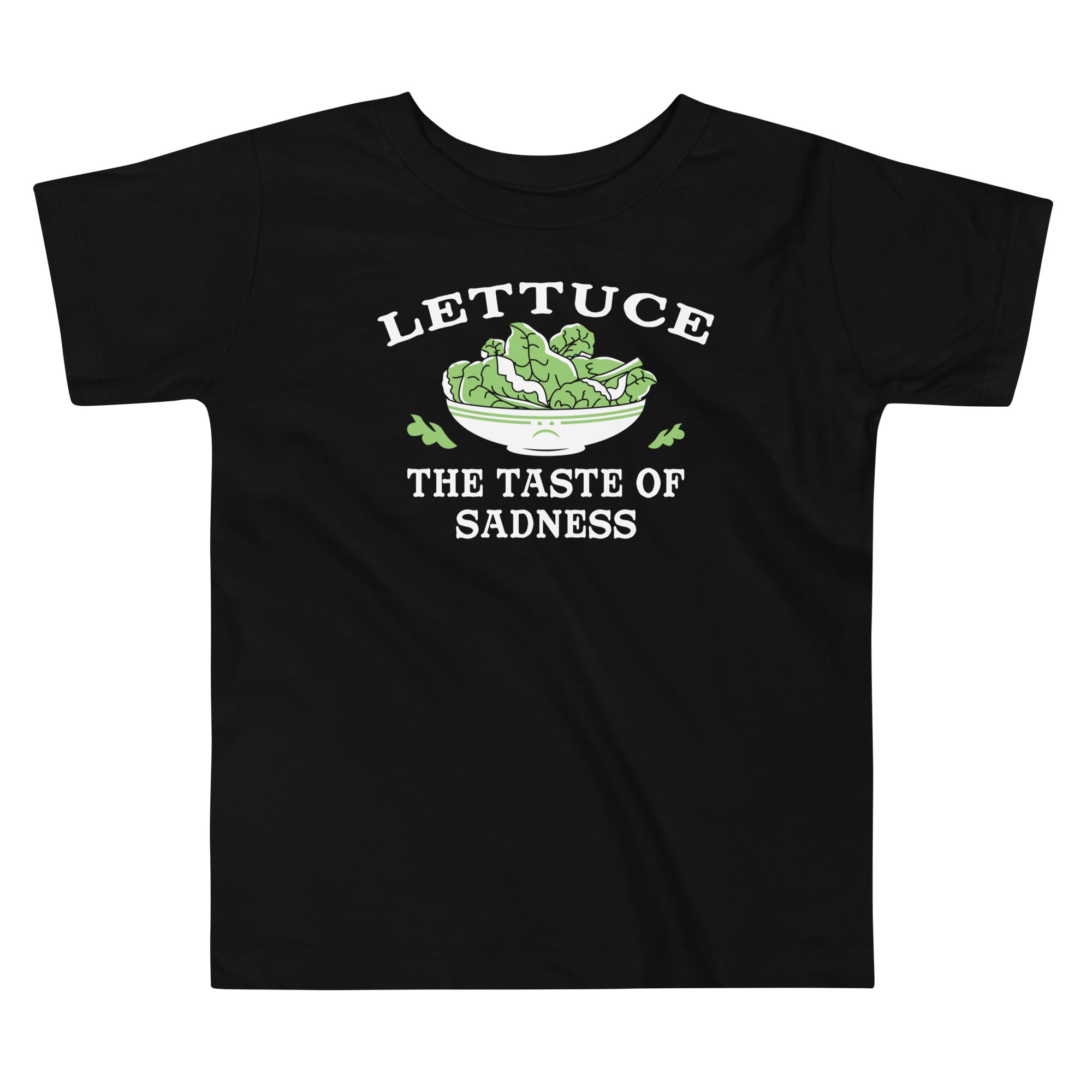 Lettuce, The Taste Of Sadness Kid's Toddler Tee Hoodie, Sweatshirt | CoreVibeTees.com (Image 1)