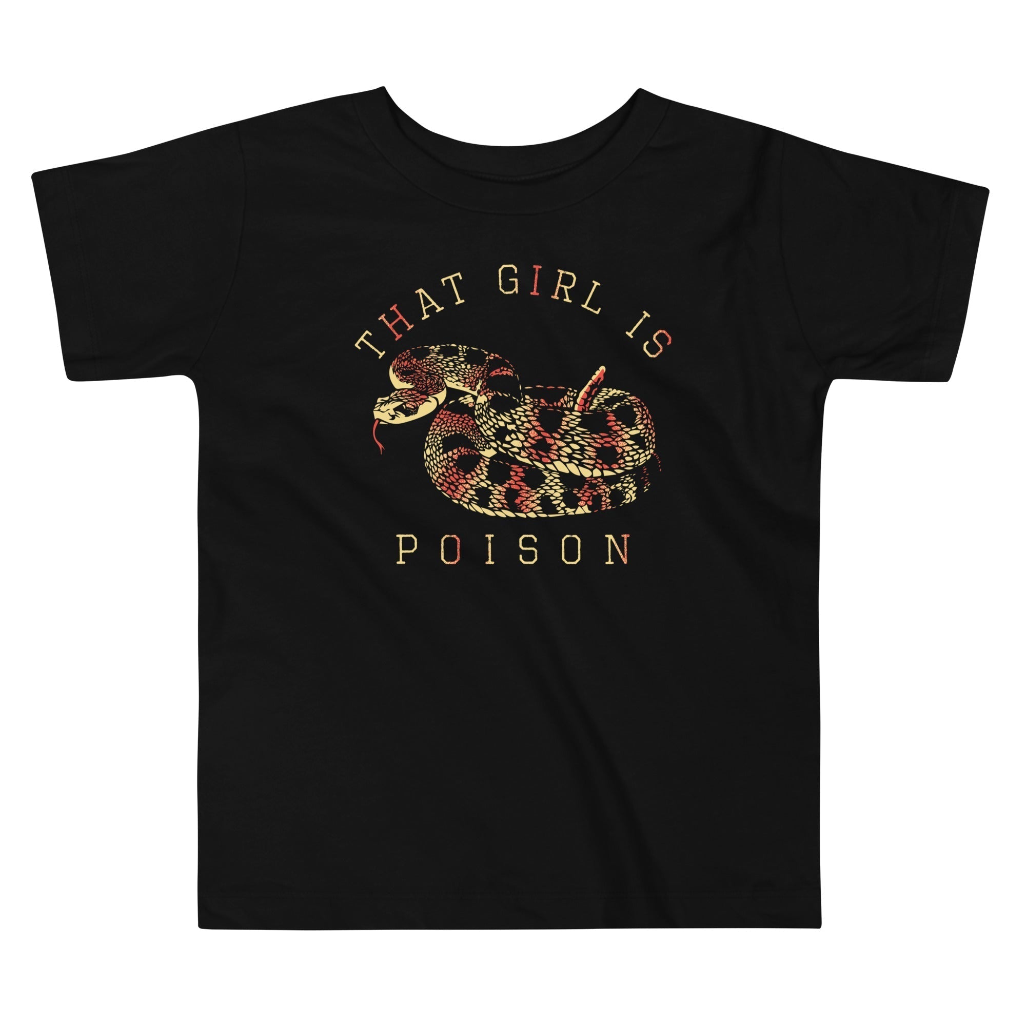 That Girl Is Poison Kid's Toddler Tee Hoodie, Sweatshirt | CoreVibeTees.com