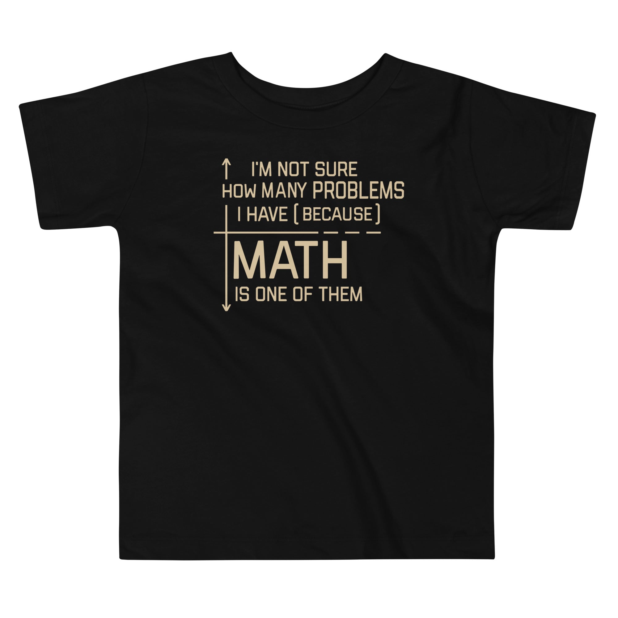 I'm Not Sure How Many Problems I Have Kid's Toddler Tee Hoodie, Sweatshirt | CoreVibeTees.com (Image 1)