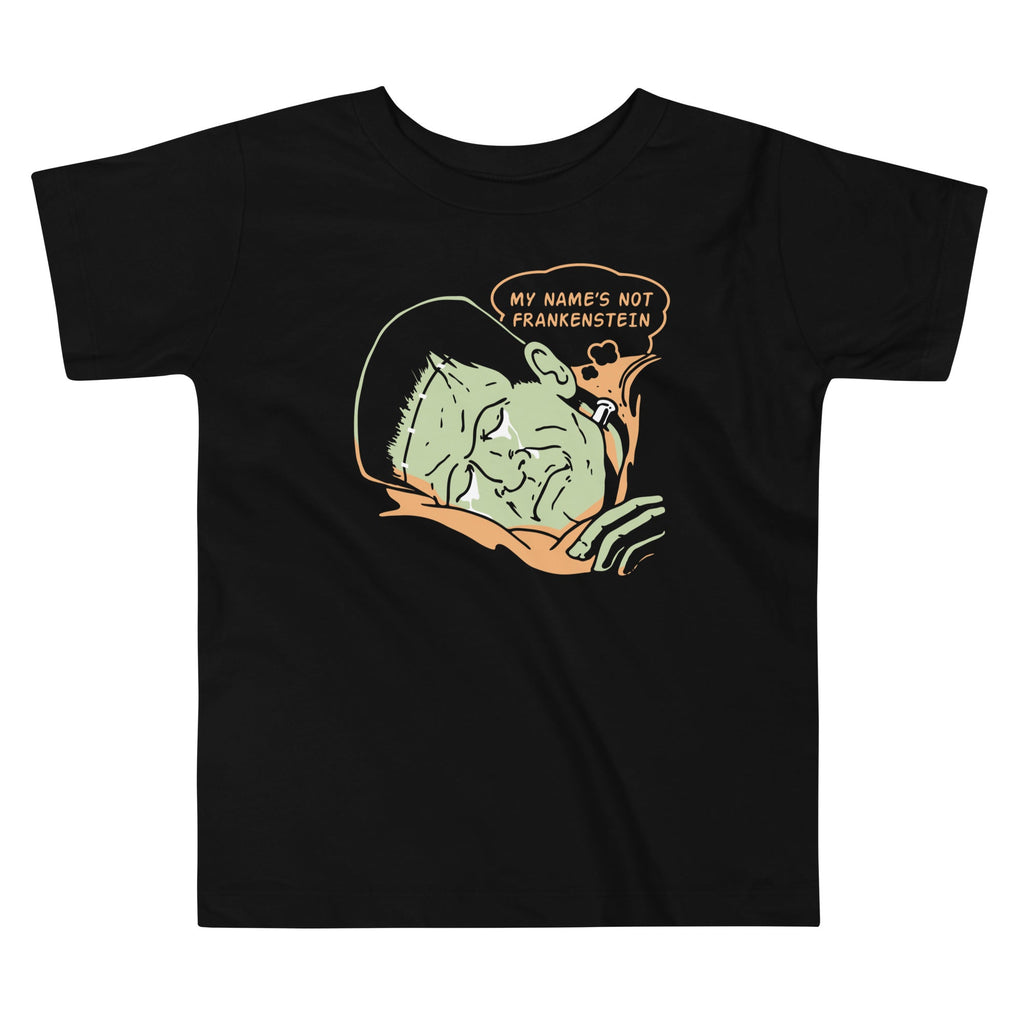 My Name's Not Frankenstein Kid's Toddler Tee Hoodie, Sweatshirt | CoreVibeTees.com
