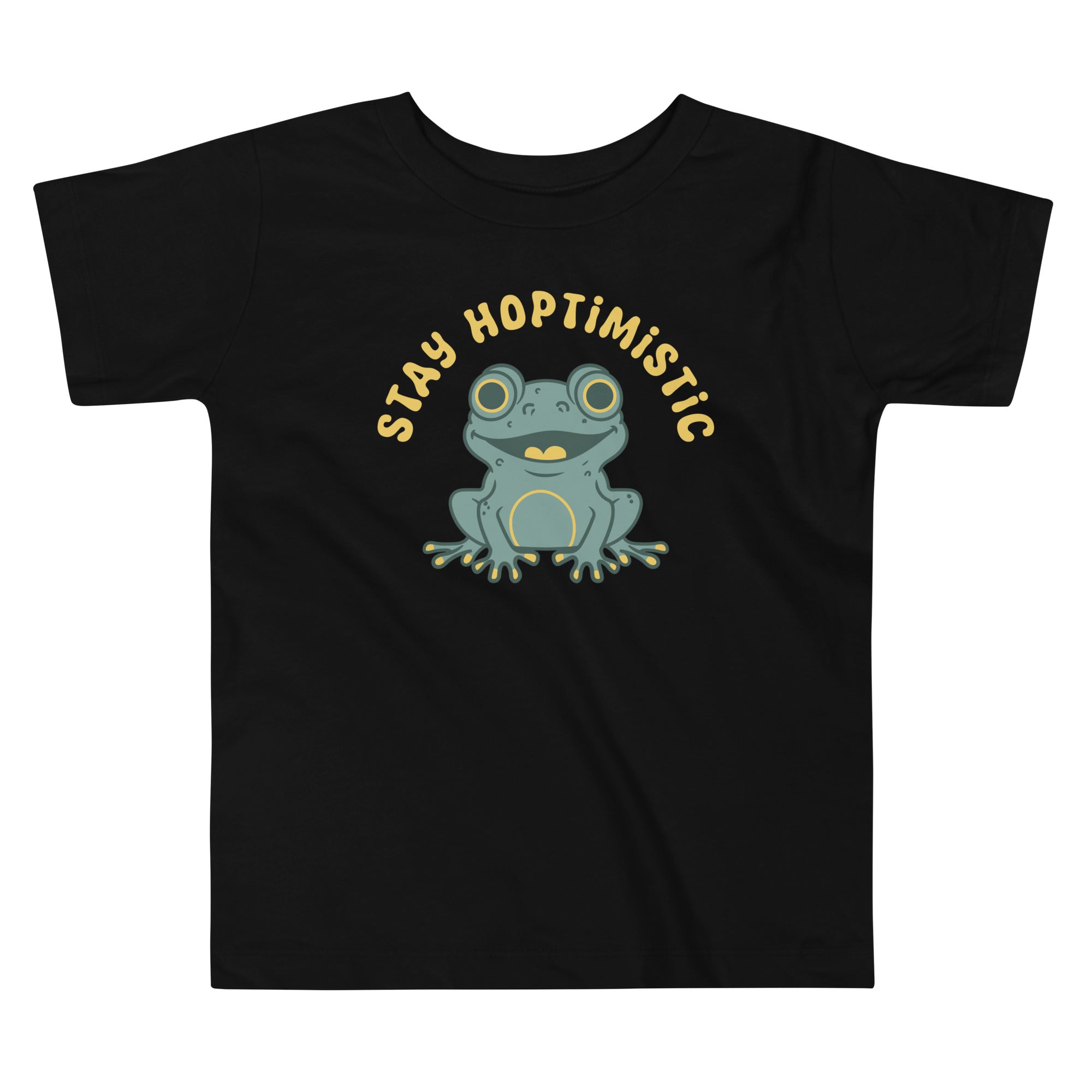 Stay Hoptimistic Kid's Toddler Tee Hoodie, Sweatshirt | CoreVibeTees.com (Image 1)