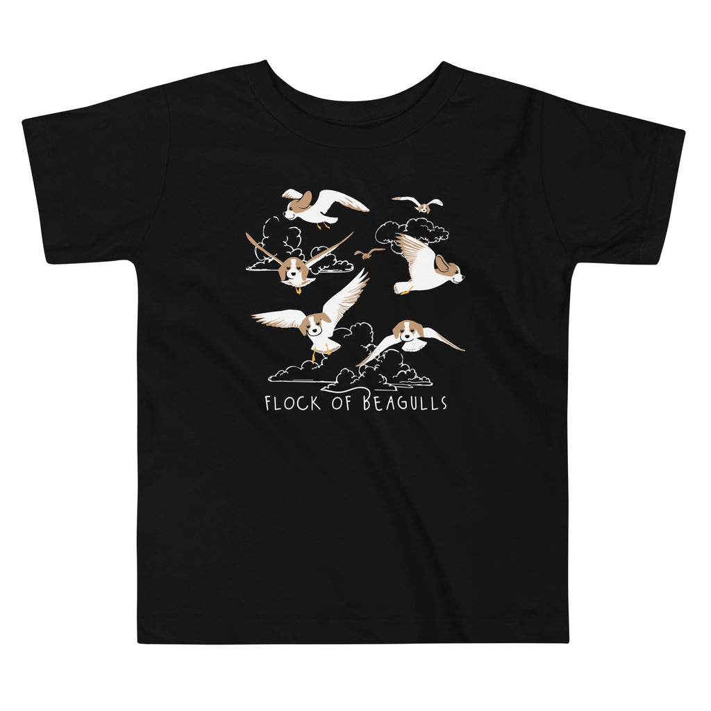 Flock Of Beagulls Kid's Toddler Tee Hoodie, Sweatshirt | CoreVibeTees.com