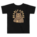 Bearly Awake Kid's Toddler Tee Hoodie, Sweatshirt | CoreVibeTees.com