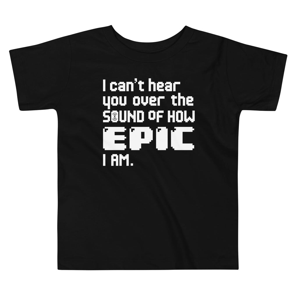 I Can't Hear You Kid's Toddler Tee Hoodie, Sweatshirt | CoreVibeTees.com (Image 1)