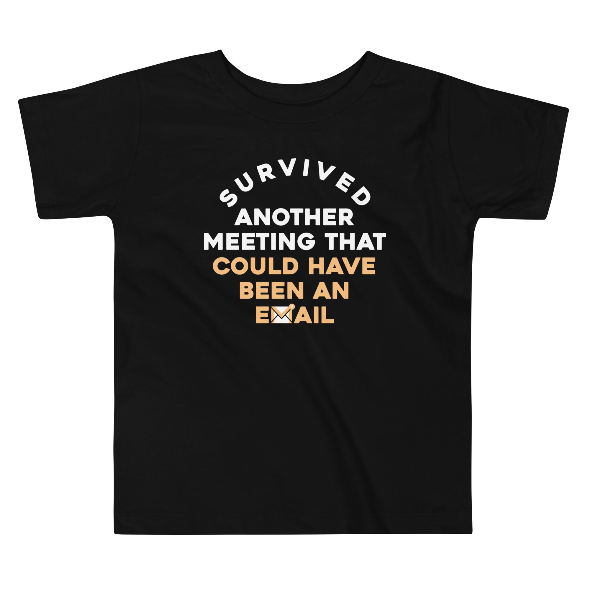 Survived Another Meeting Kid's Toddler Tee Hoodie, Sweatshirt | CoreVibeTees.com