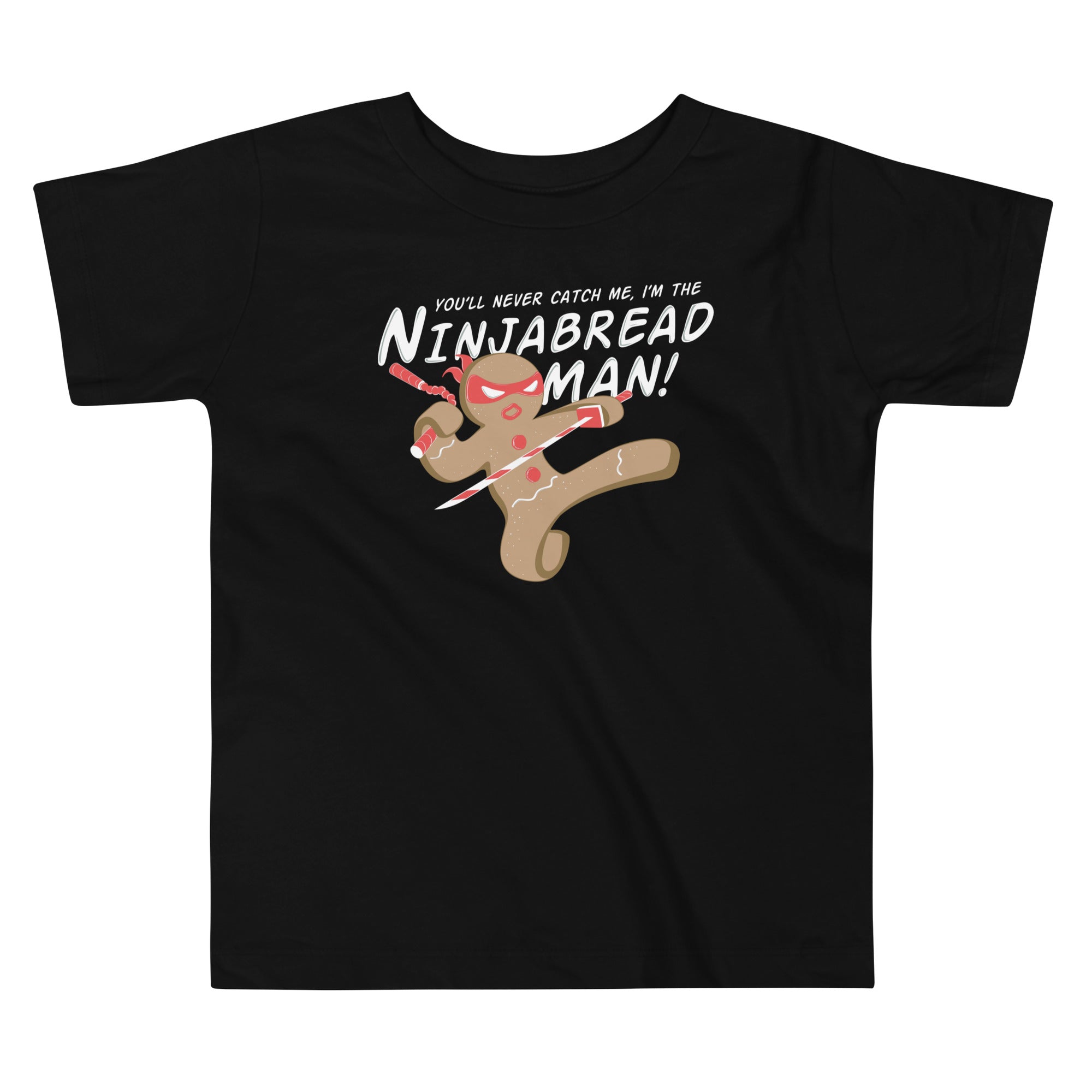 I'm The Ninjabread Man! Kid's Toddler Tee Hoodie, Sweatshirt | CoreVibeTees.com (Image 1)