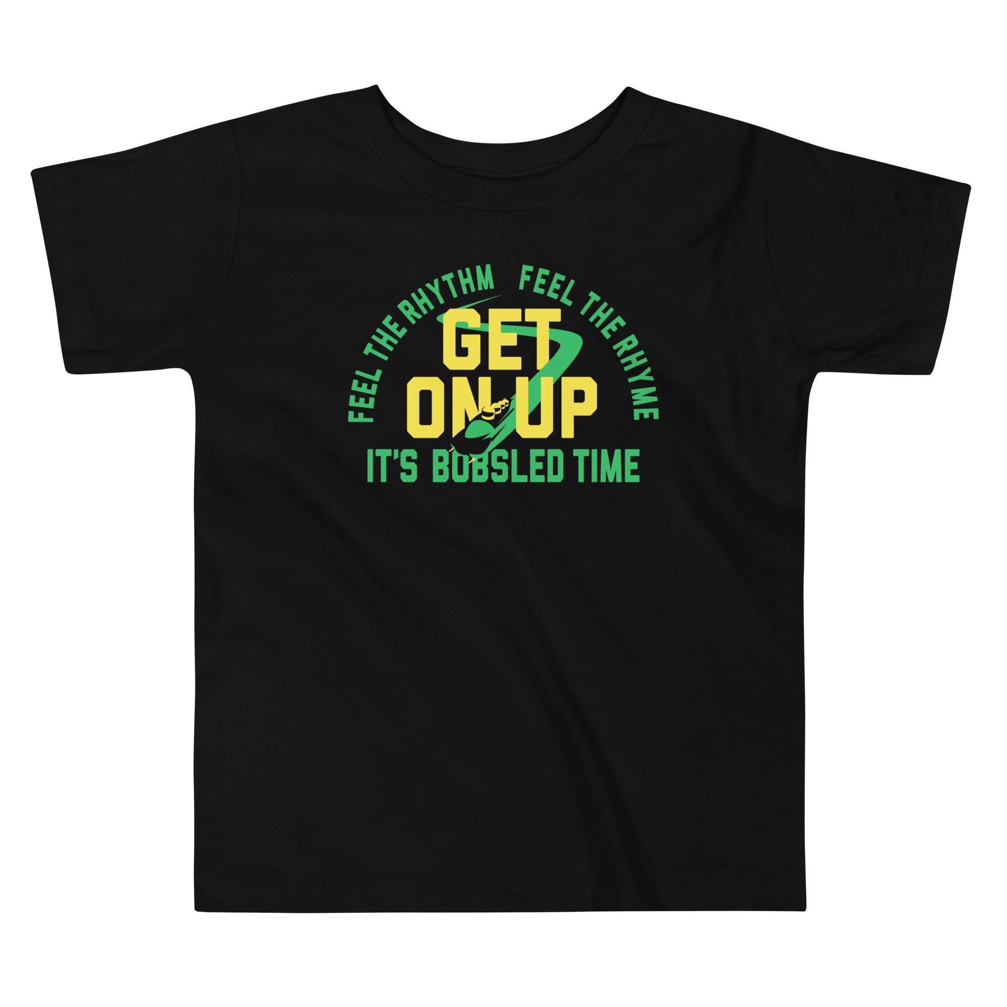 It's Bobsled Time Kid's Toddler Tee Hoodie, Sweatshirt | CoreVibeTees.com (Image 2)