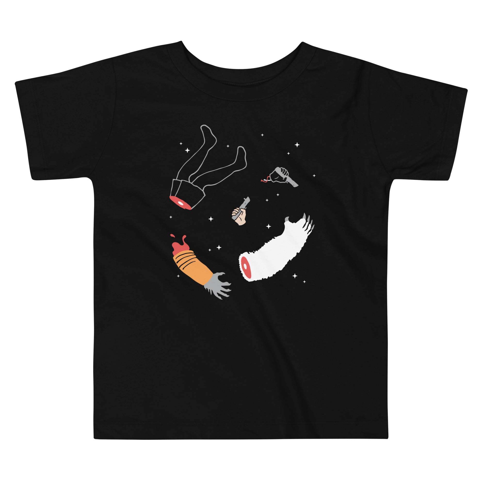 Floating Limbs Kid's Toddler Tee Hoodie, Sweatshirt | CoreVibeTees.com