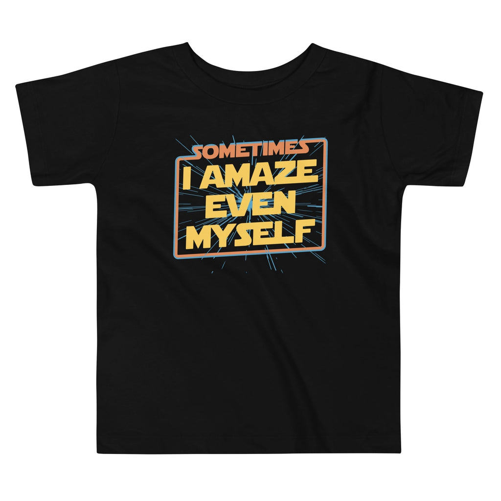 Sometimes I Even Amaze Myself Kid's Toddler Tee Hoodie, Sweatshirt | CoreVibeTees.com