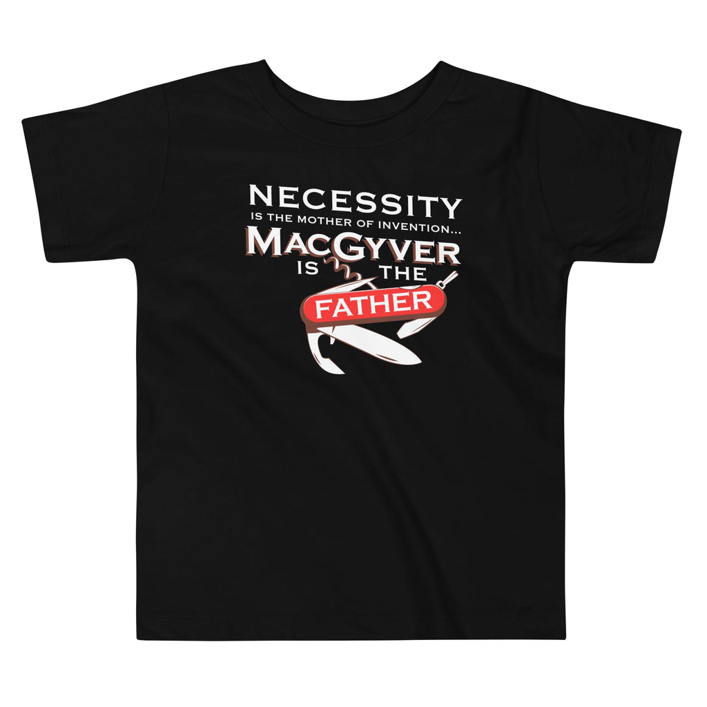 Necessity Is The Mother Kid's Toddler Tee Hoodie, Sweatshirt | CoreVibeTees.com (Image 1)