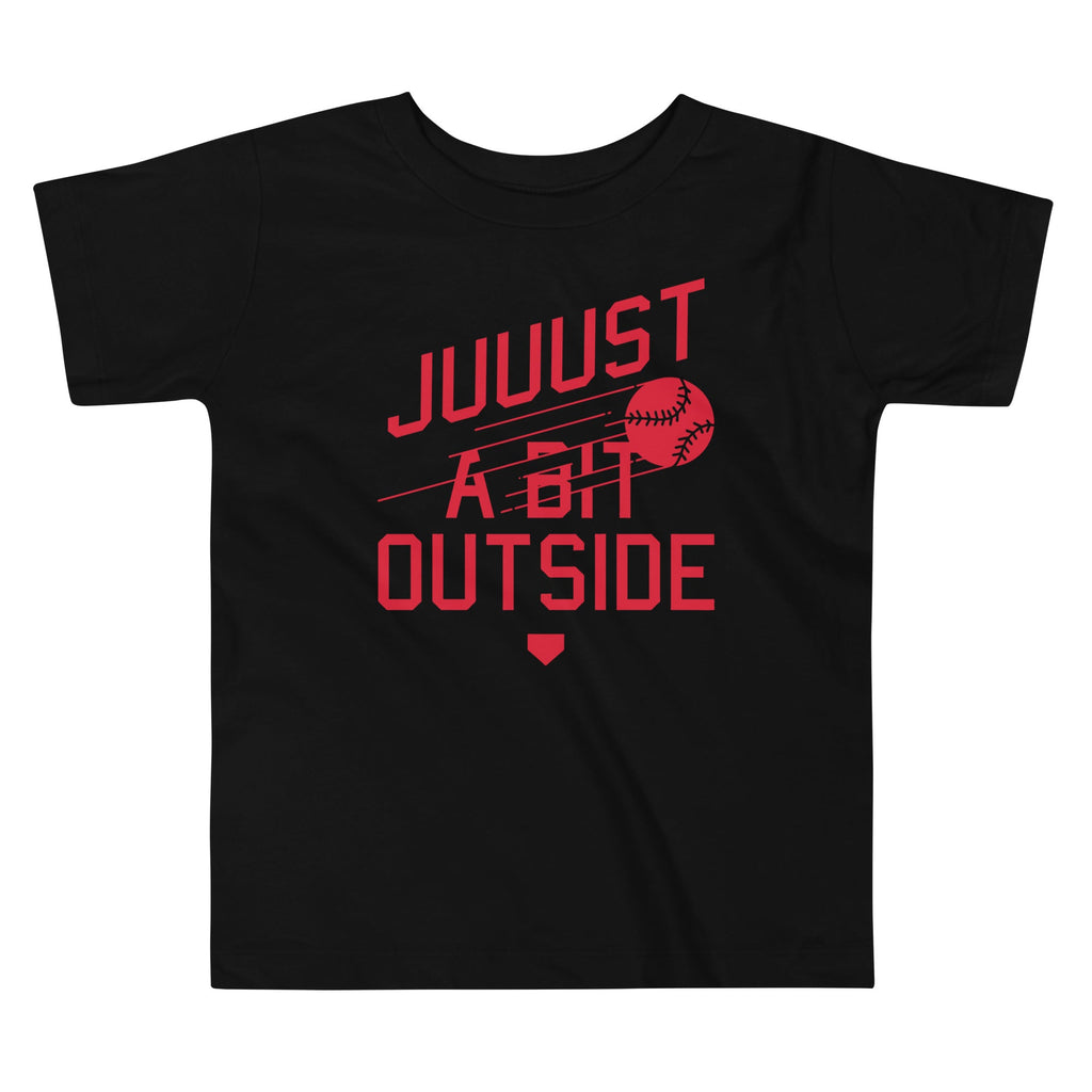 Just A Bit Outside Kid's Toddler Tee Hoodie, Sweatshirt | CoreVibeTees.com (Image 1)