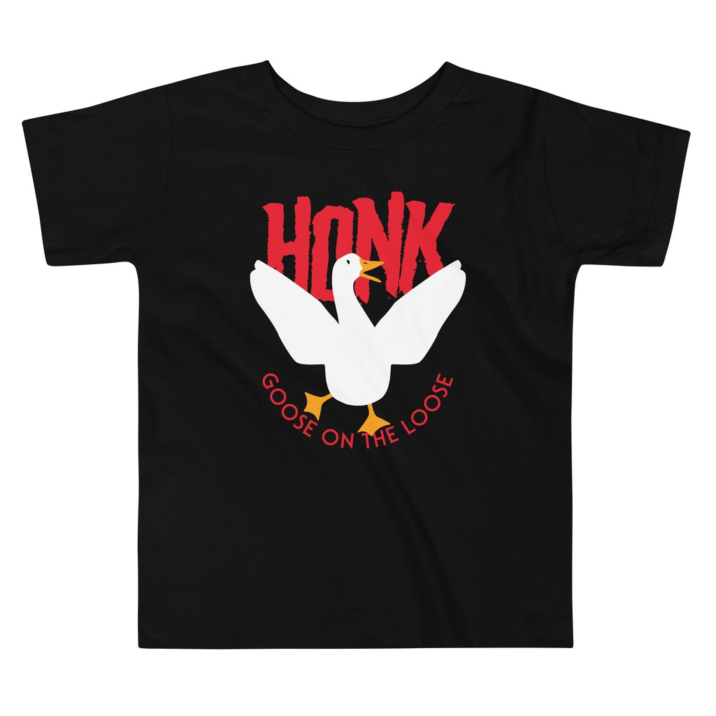 Honk Goose On The Loose Kid's Toddler Tee Hoodie, Sweatshirt | CoreVibeTees.com
