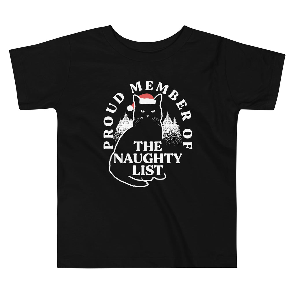 The Naughty List Kid's Toddler Tee Hoodie, Sweatshirt | CoreVibeTees.com