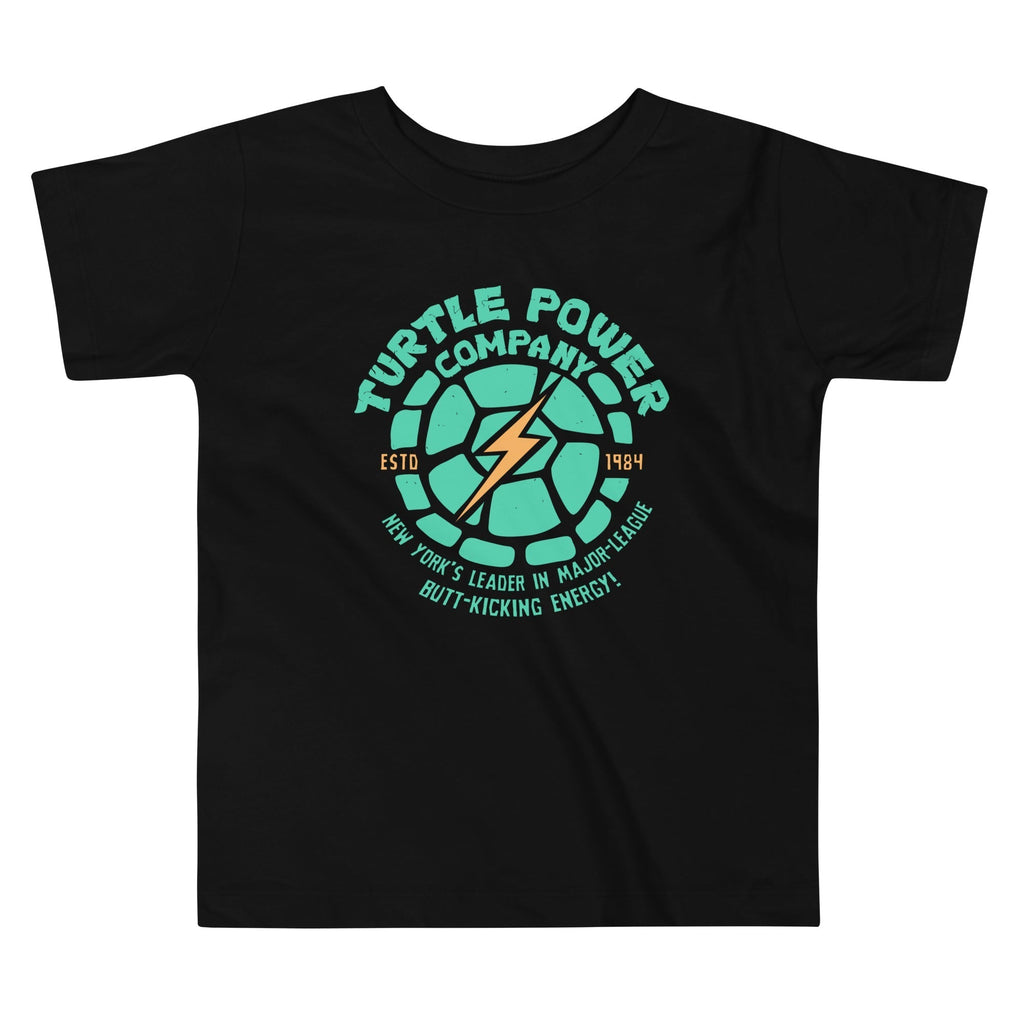 Turtle Power Company Kid's Toddler Tee Hoodie, Sweatshirt | CoreVibeTees.com (Image 1)