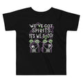 We've Got Spirits Kid's Toddler Tee Hoodie, Sweatshirt | CoreVibeTees.com (Image 1)