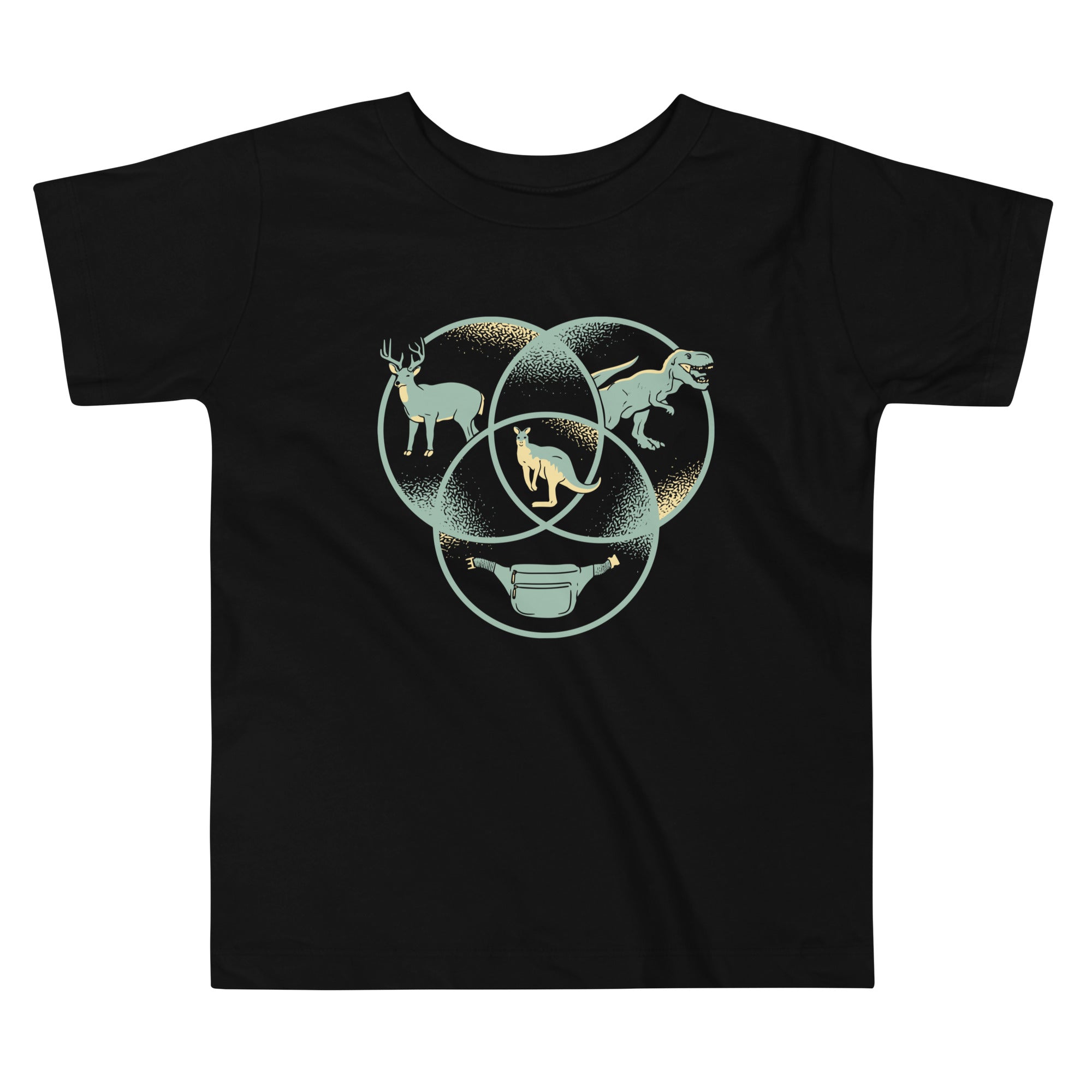 Kangaroo Venn Diagram Kid's Toddler Tee Hoodie, Sweatshirt | CoreVibeTees.com