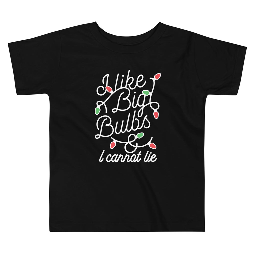 I Like Big Bulbs & I Cannot Lie Kid's Toddler Tee Hoodie, Sweatshirt | CoreVibeTees.com (Image 1)