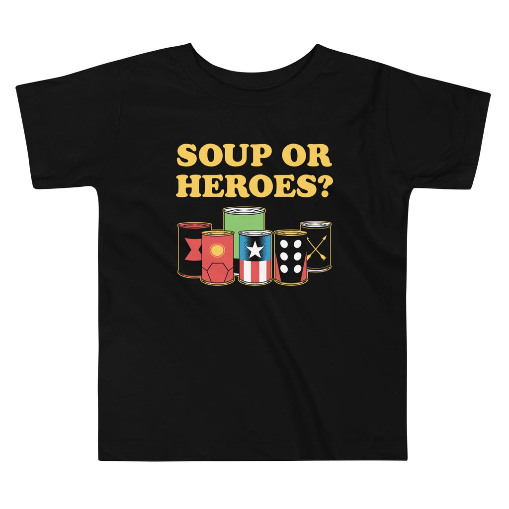 Soup Or Hero? Kid's Toddler Tee Hoodie, Sweatshirt | CoreVibeTees.com