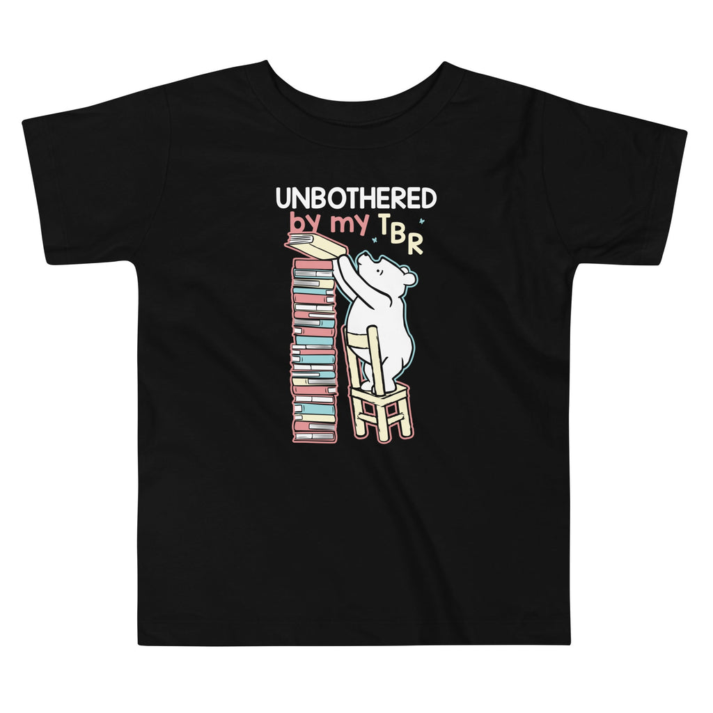 Unbothered By My TBR Kid's Toddler Tee Hoodie, Sweatshirt | CoreVibeTees.com