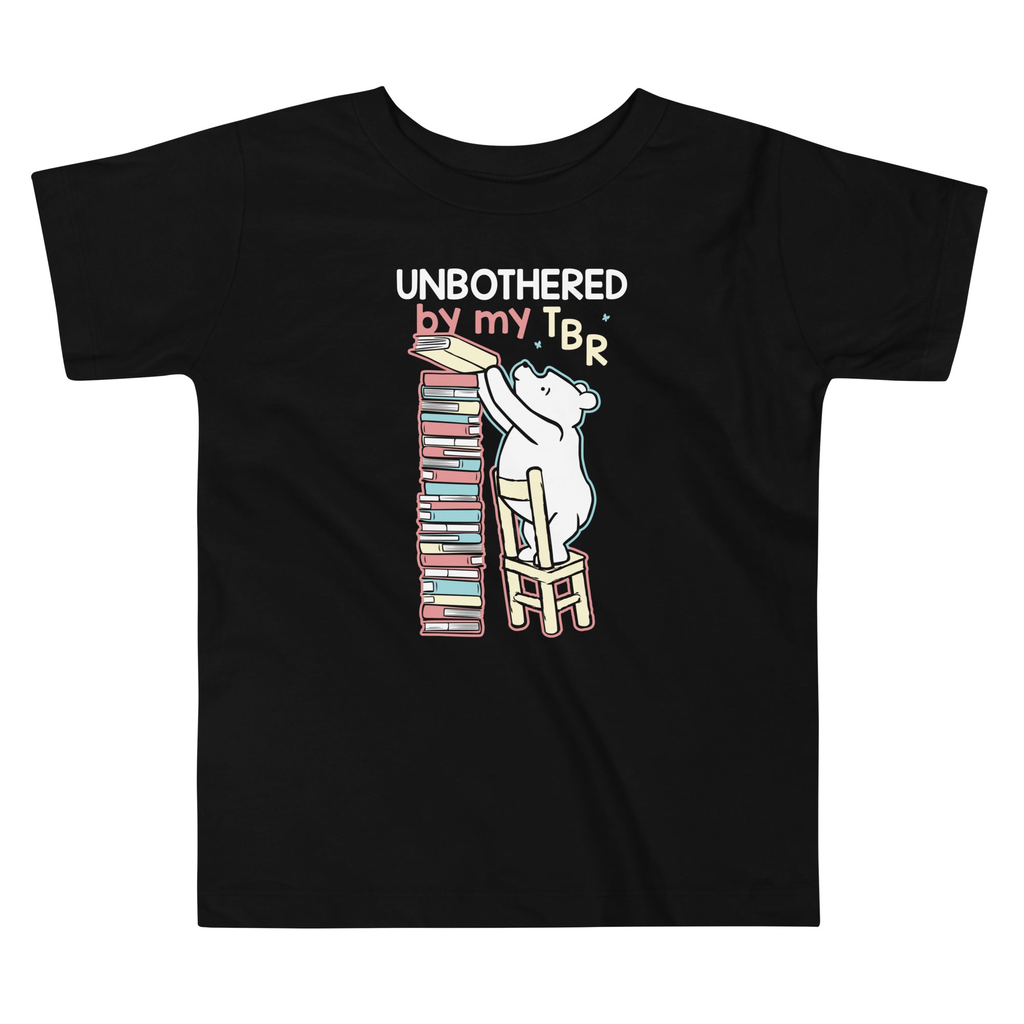 Unbothered By My TBR Kid's Toddler Tee Hoodie, Sweatshirt | CoreVibeTees.com