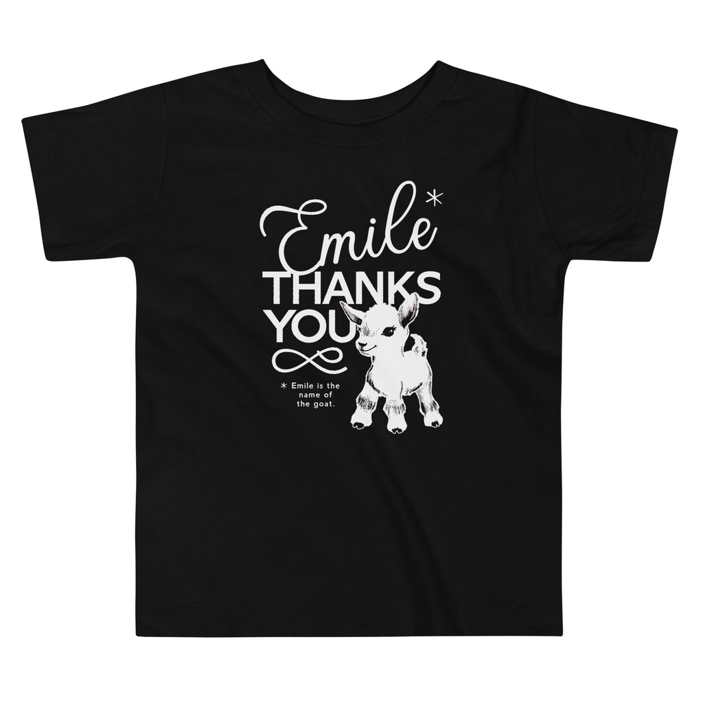 Emile Thanks You Kid's Toddler Tee Hoodie, Sweatshirt | CoreVibeTees.com (Image 2)