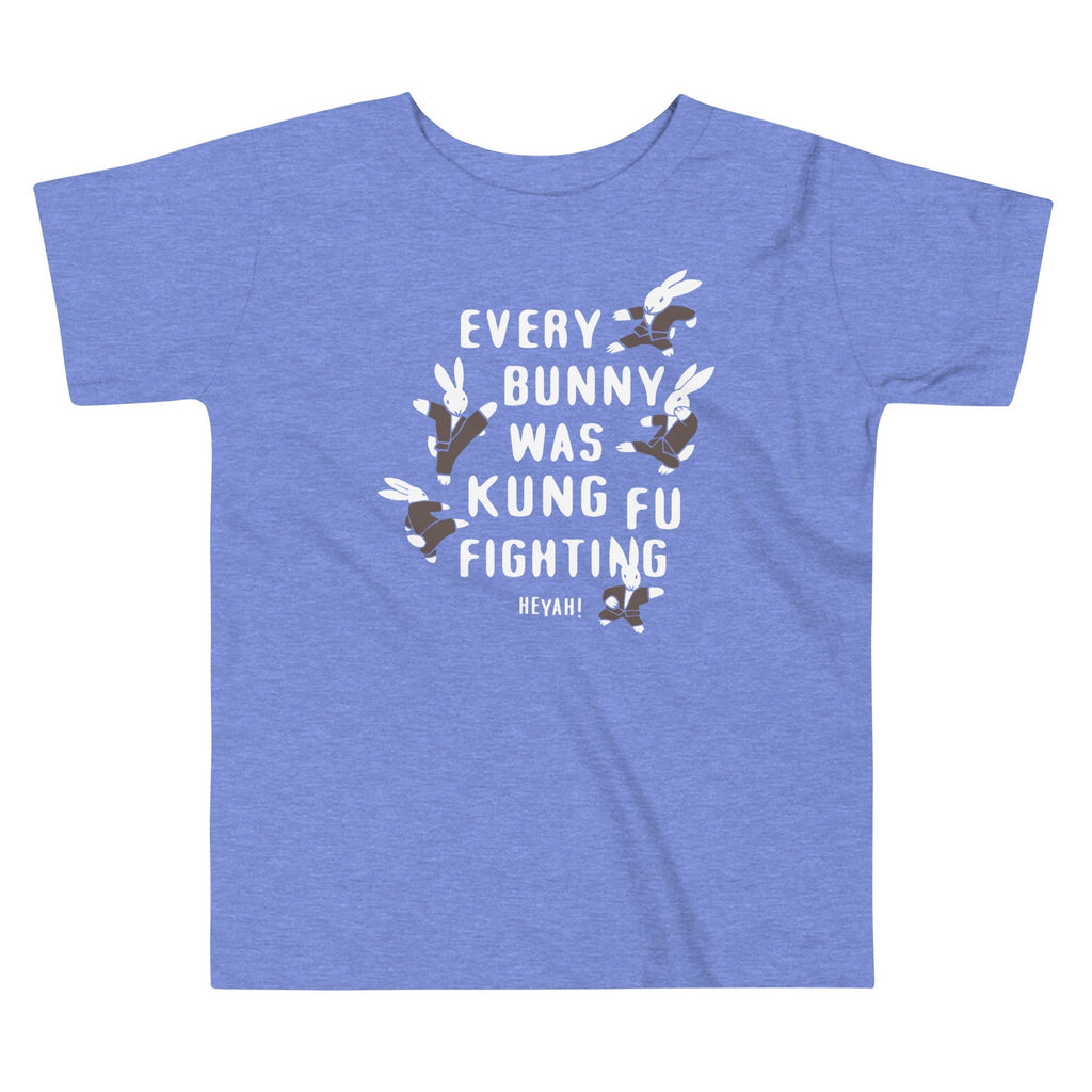 Every Bunny Was Kung Fu Fighting Kid's Toddler Tee Hoodie, Sweatshirt | CoreVibeTees.com (Image 1)