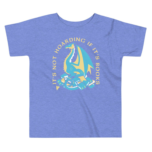 It's Not Hoarding If It's Books Kid's Toddler Tee Hoodie, Sweatshirt | CoreVibeTees.com (Image 2)
