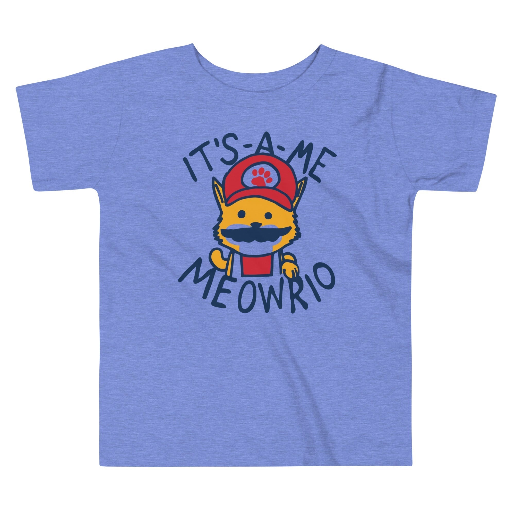 It's-a-me Meowrio Kid's Toddler Tee Hoodie, Sweatshirt | CoreVibeTees.com (Image 1)