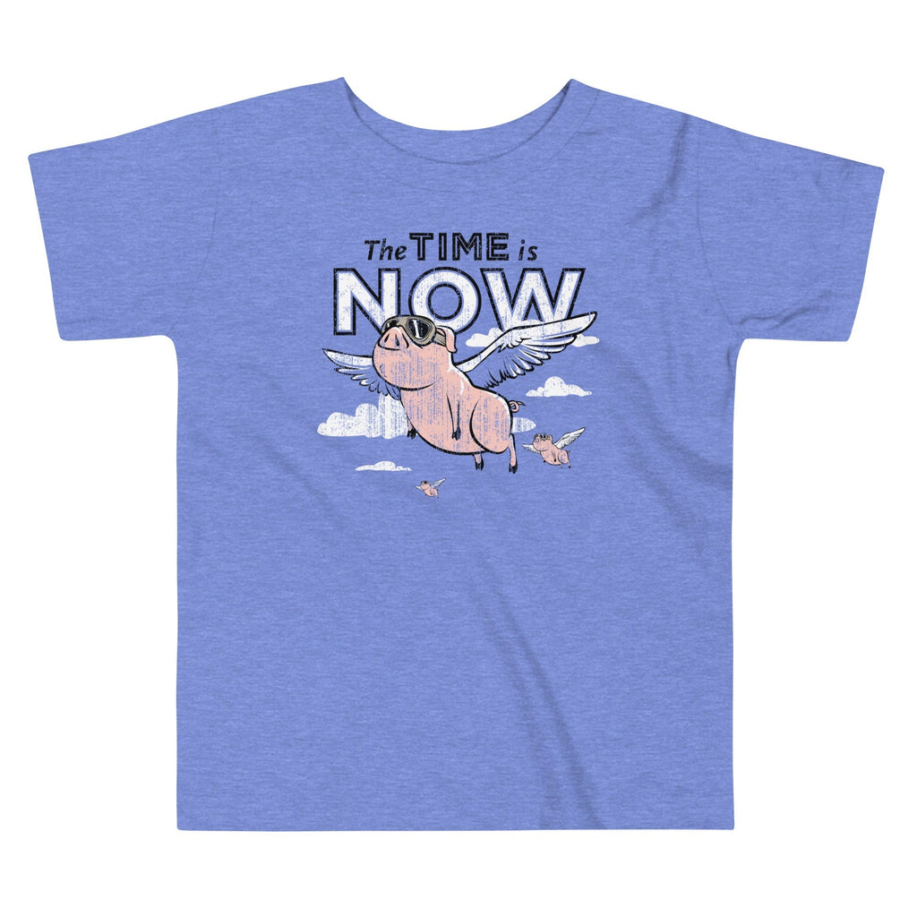 The Time Is Now Kid's Toddler Tee Hoodie, Sweatshirt | CoreVibeTees.com (Image 1)