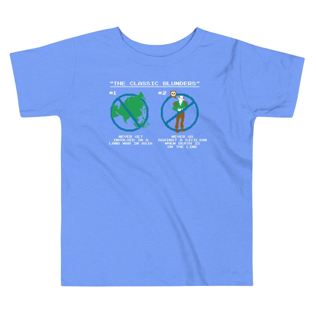 The Classic Blunders Kid's Toddler Tee Hoodie, Sweatshirt | CoreVibeTees.com (Image 2)