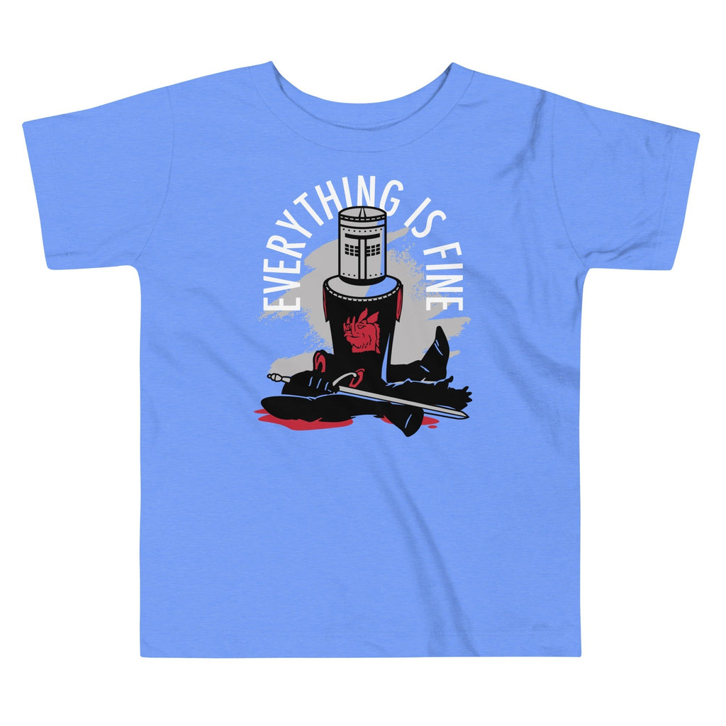 Everything Is Fine Kid's Toddler Tee Hoodie, Sweatshirt | CoreVibeTees.com
