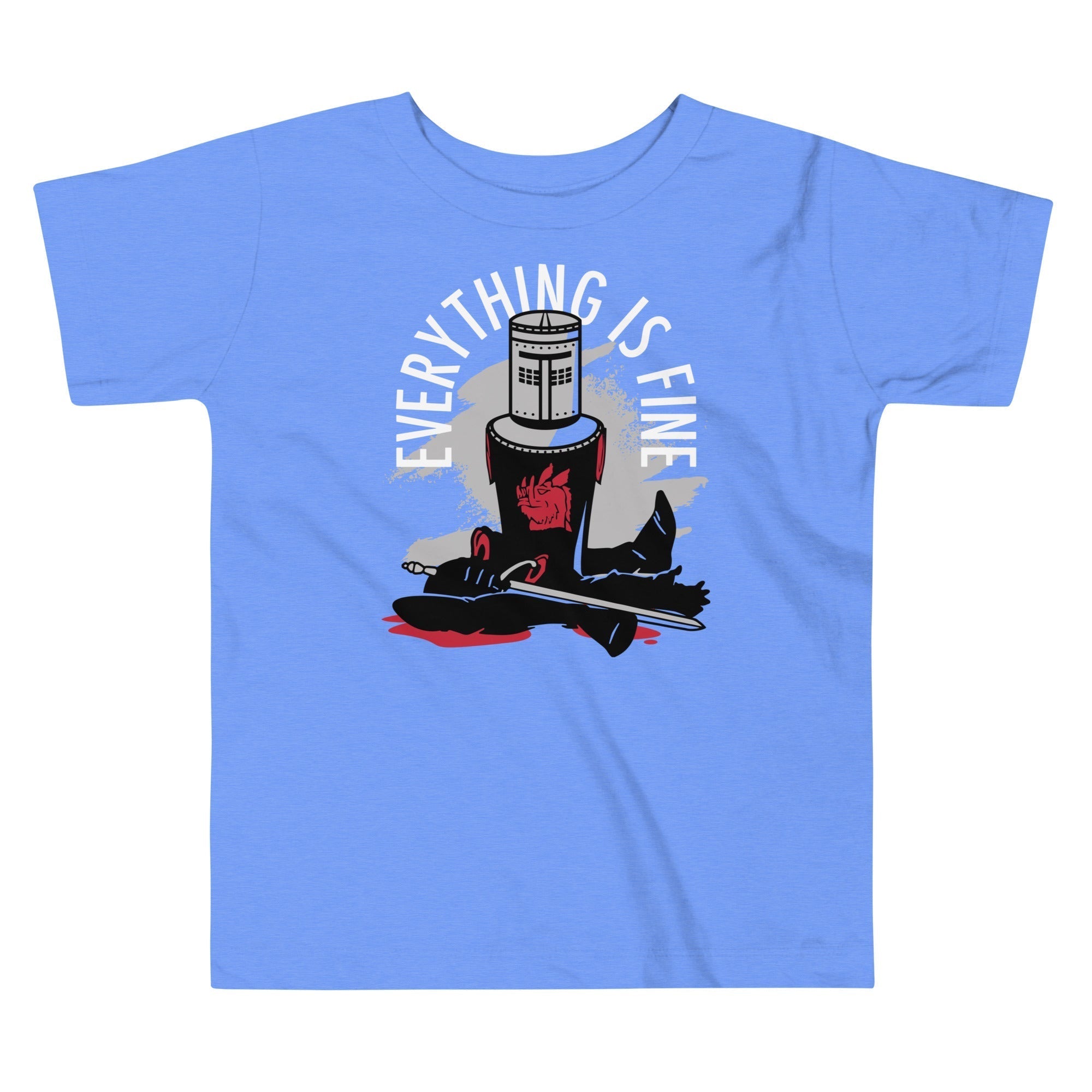 Everything Is Fine Kid's Toddler Tee Hoodie, Sweatshirt | CoreVibeTees.com
